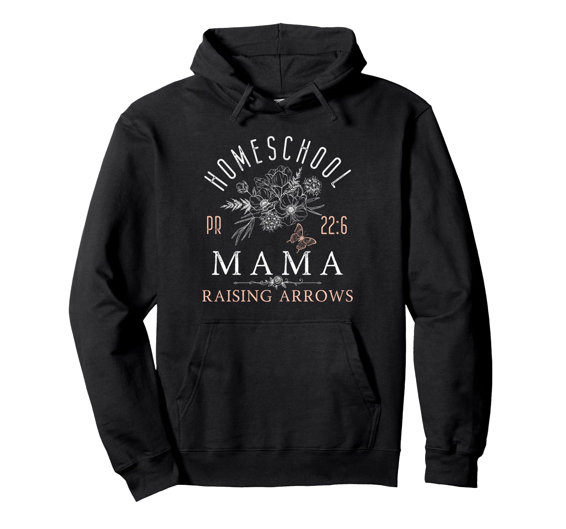 Homeschool Mama Mom Raising Arrows Hoodie - Aesthetic Graphic Men Women - T-Shirt, Sweatshirt, Hoodie