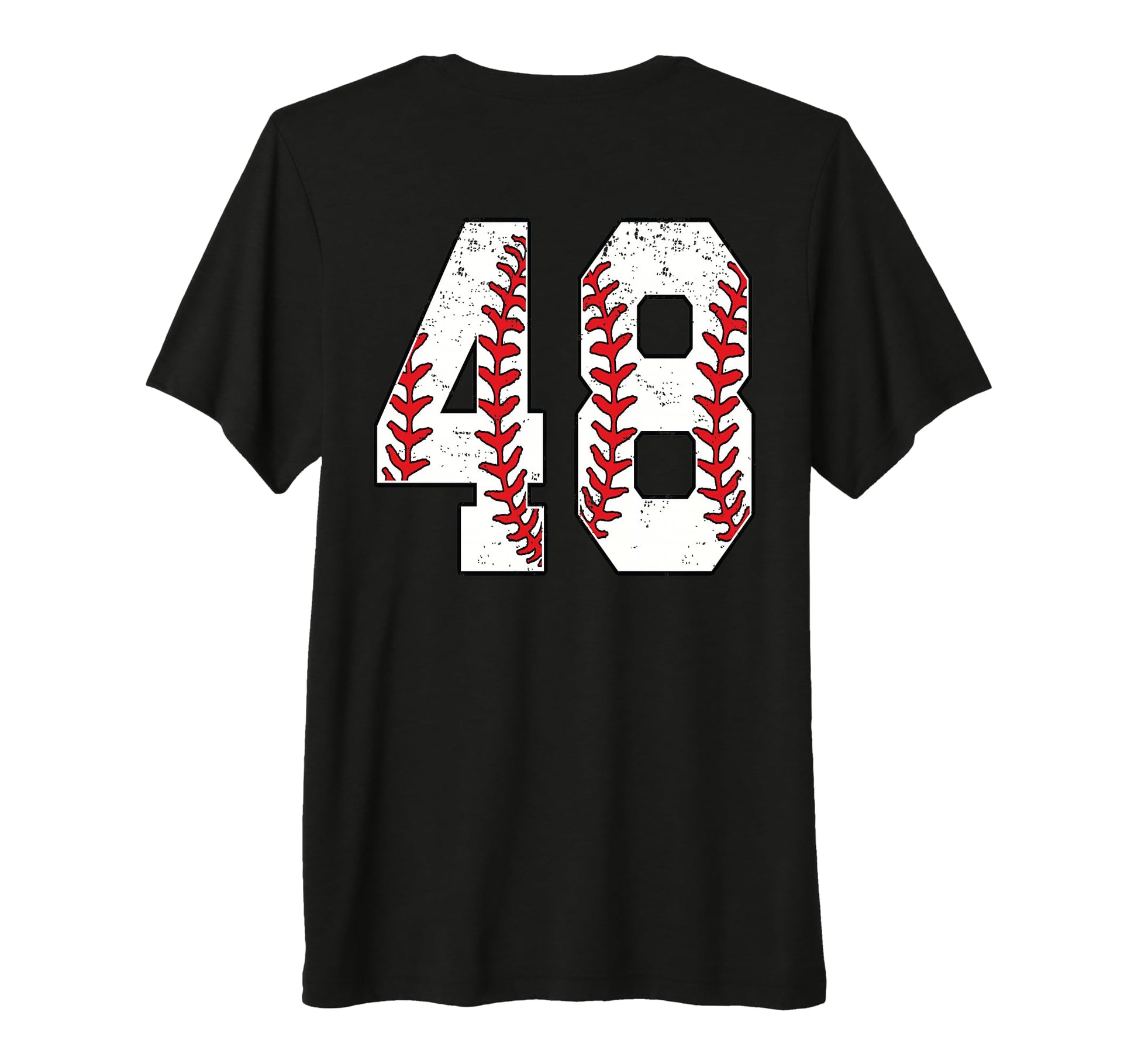 Number 48 Baseball Jersey Number 48 T-Shirt - Unique Graphic for Adults - T-Shirt, Sweatshirt, Hoodie