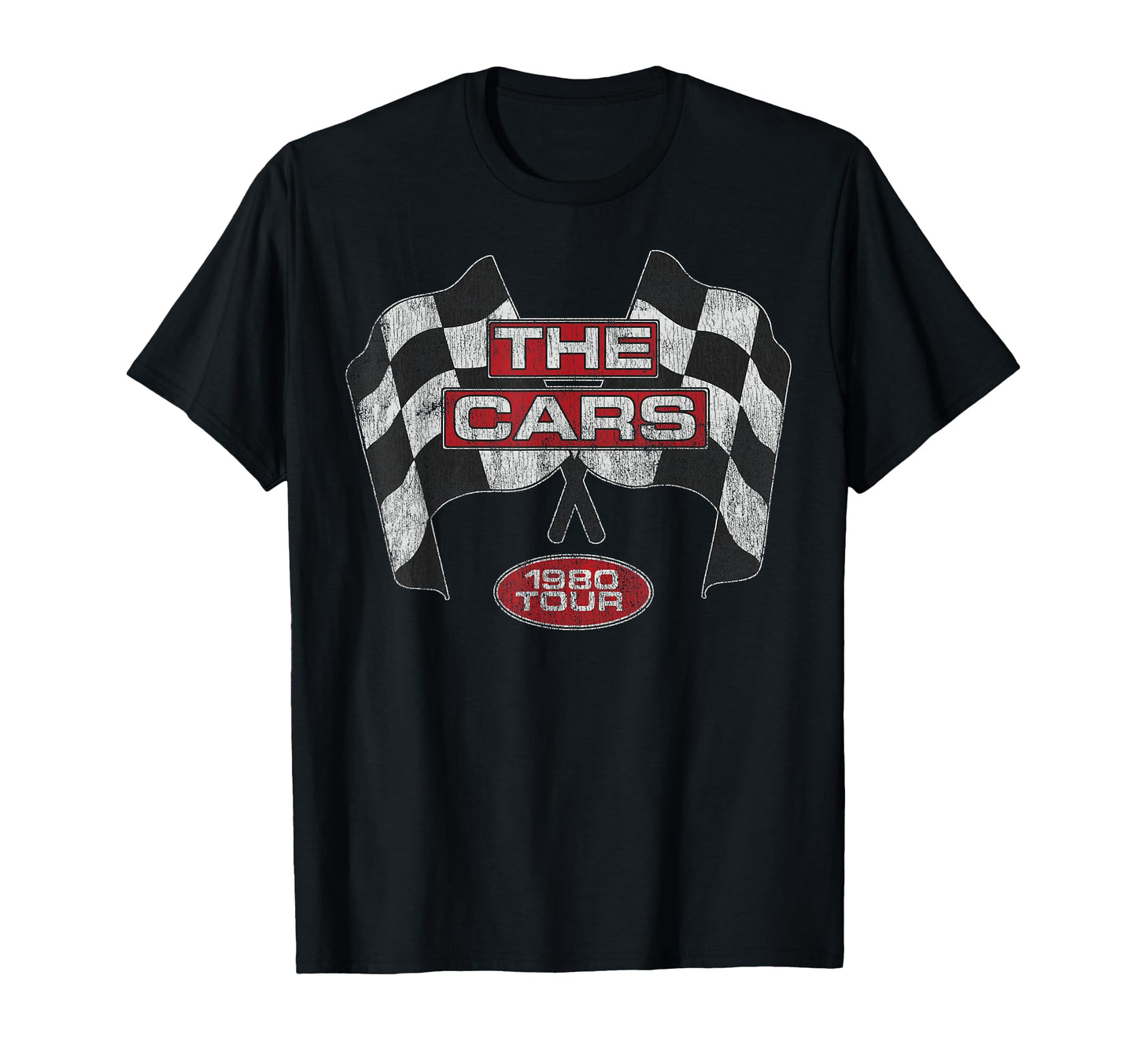 Cars 1980 Tour Flags T-Shirt - Graphic Print Men Women - T-Shirt, Sweatshirt, Hoodie