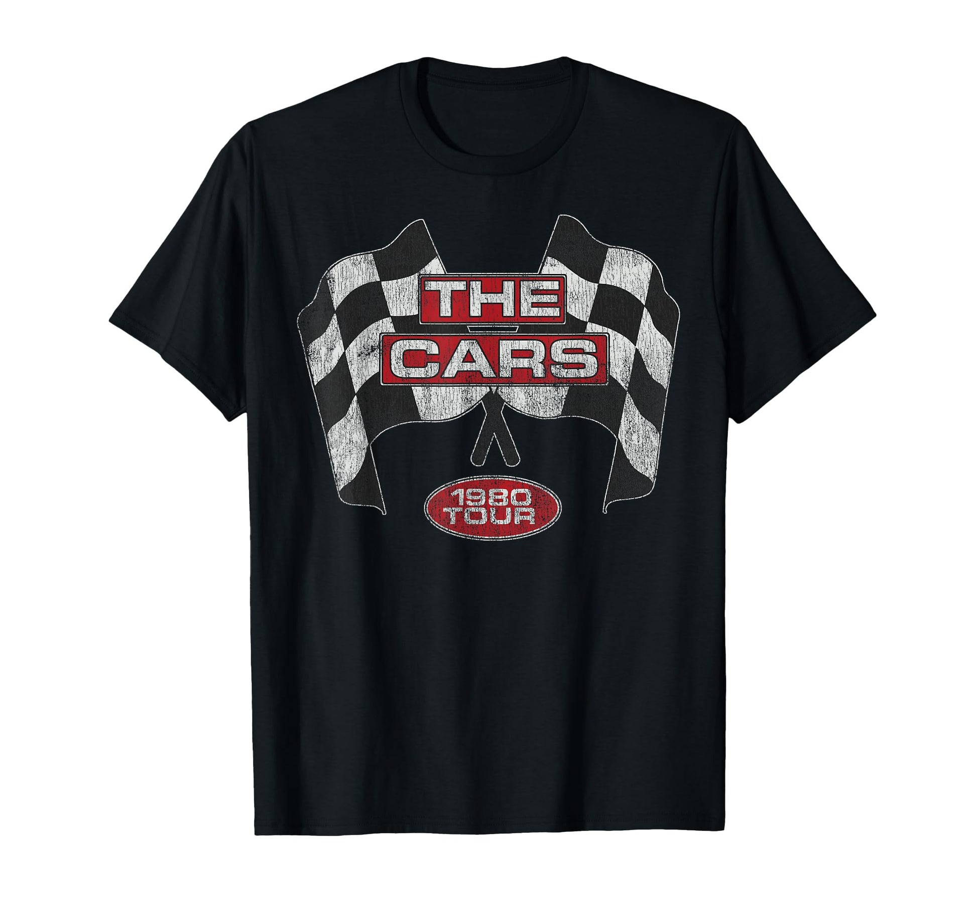 Cars 1980 Tour Flags T-Shirt - Graphic Print Men Women - T-Shirt, Sweatshirt, Hoodie