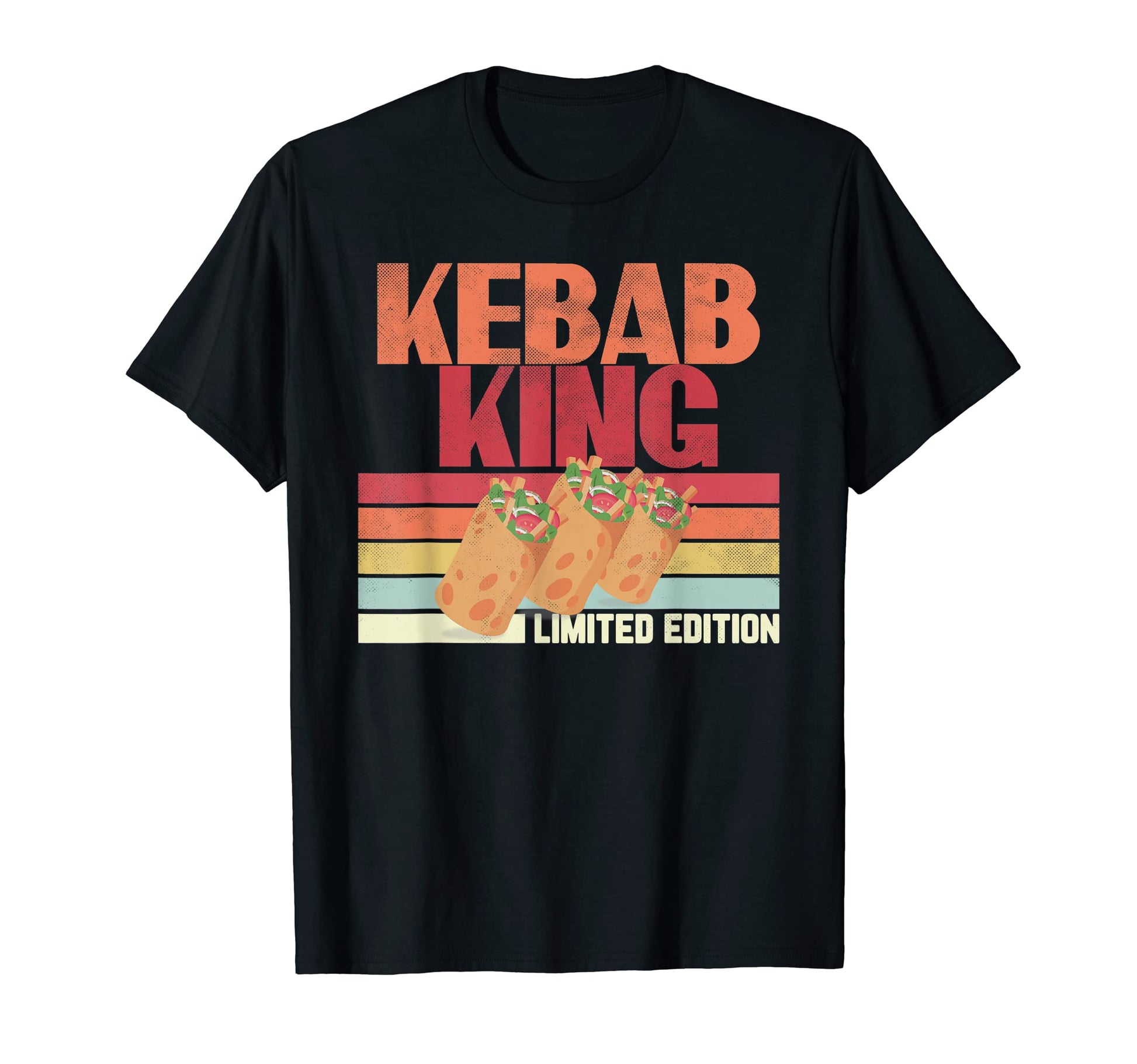 Stripe Funny Kebab King T-Shirt - Novelty Apparel Unisex - T-Shirt, Sweatshirt, Hoodie