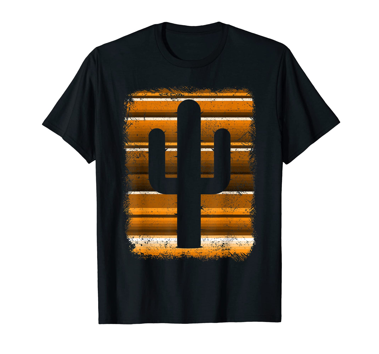 Mexican Serape And Cactus Cowboy T-Shirt - Fun Novelty Design Unisex - T-Shirt, Sweatshirt, Hoodie