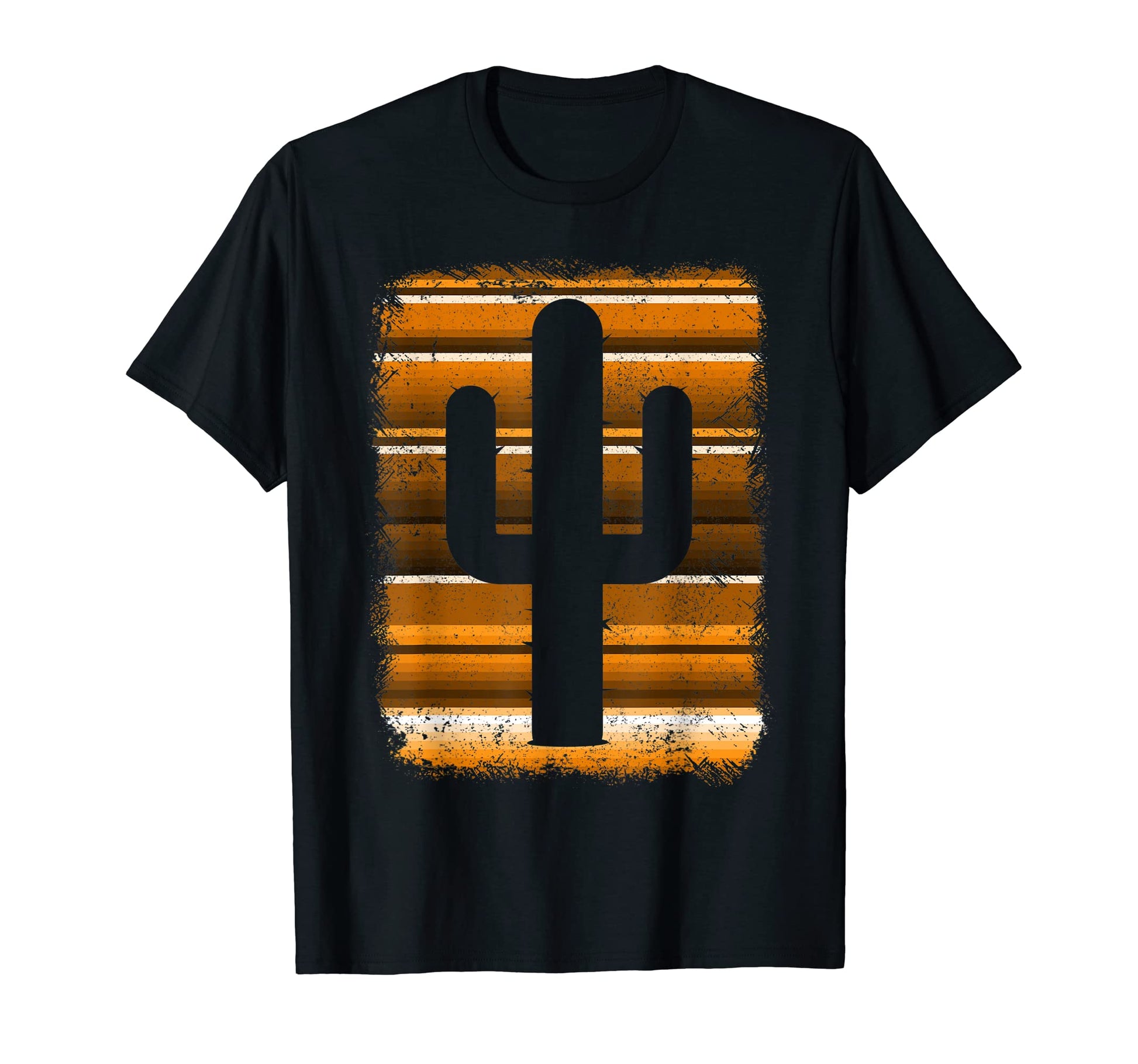 Mexican Serape And Cactus Cowboy T-Shirt - Fun Novelty Design Unisex - T-Shirt, Sweatshirt, Hoodie