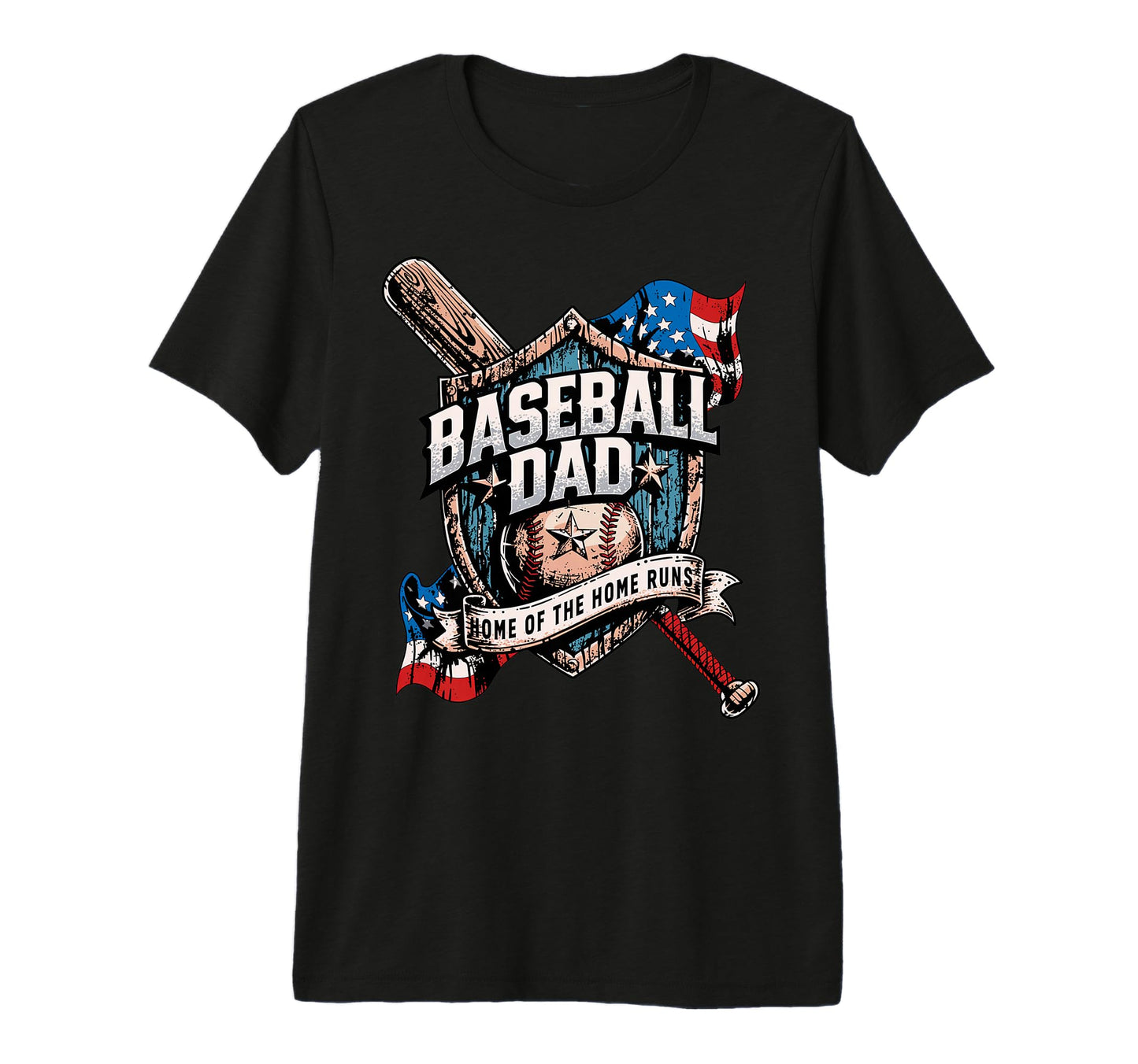 Home Home Runs Usa American T-Shirt - Fun Novelty Design Men Women - T-Shirt, Sweatshirt, Hoodie