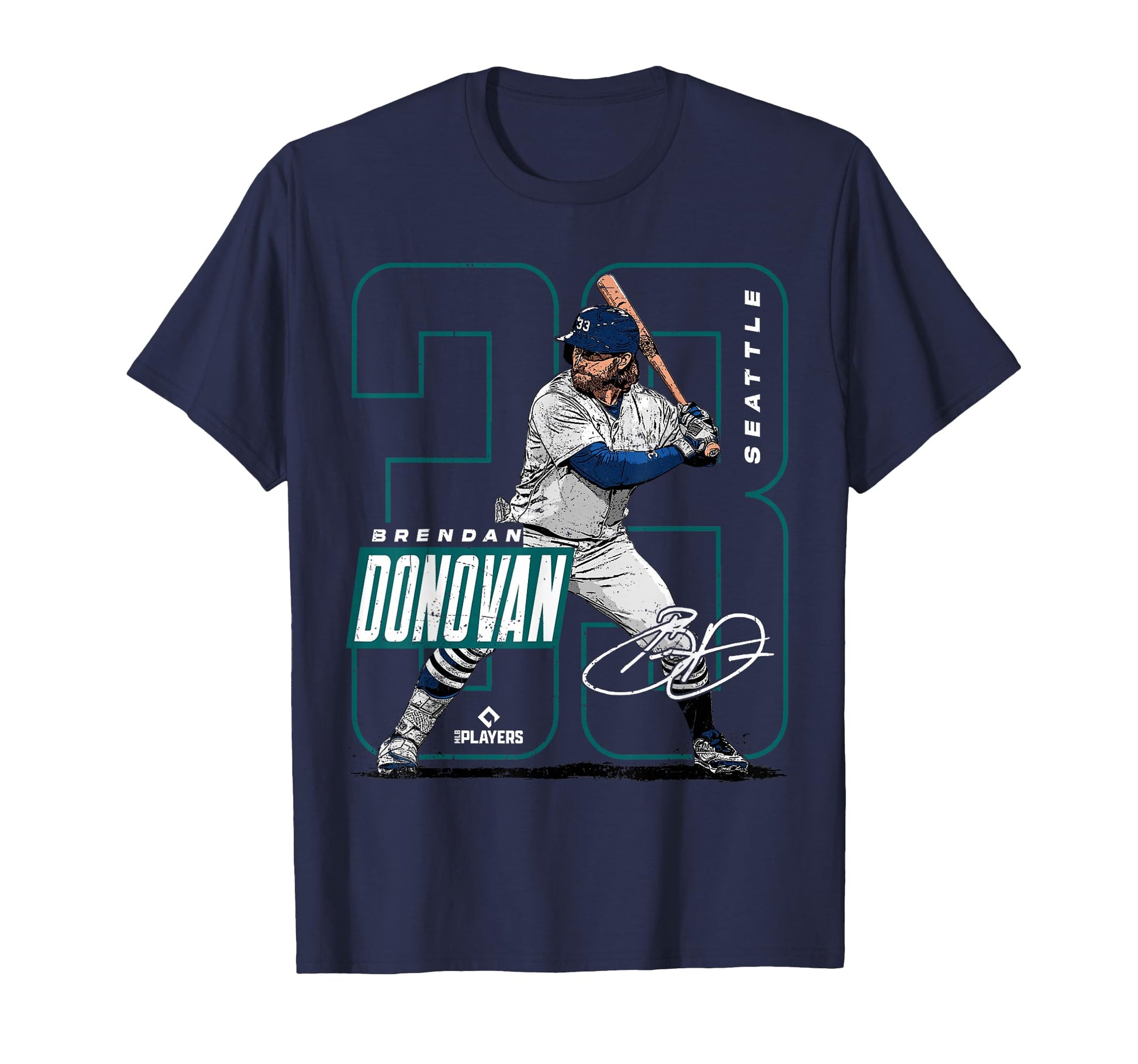 Brendan Donovan Seattle Baseball Players T-Shirt - Novelty Apparel Unisex - T-Shirt, Sweatshirt, Hoodie
