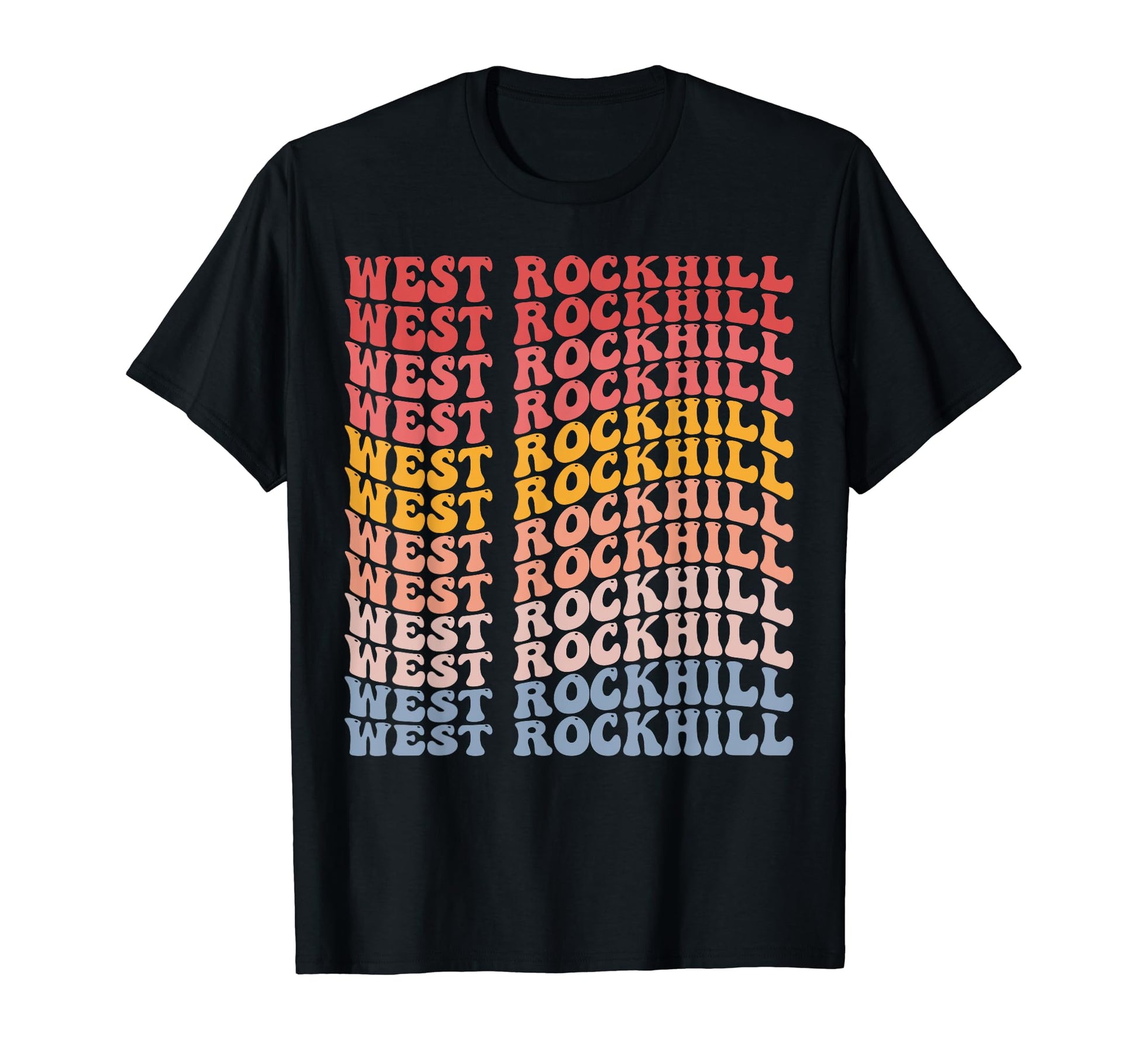 West Rockhill City Groovy T-Shirt - Aesthetic Graphic for Adults - T-Shirt, Sweatshirt, Hoodie