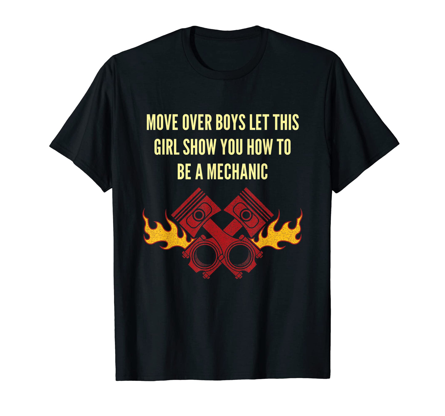 Show How To Be Mechanic Car Repair T-Shirt - Casual Everyday Wear Unisex - T-Shirt, Sweatshirt, Hoodie