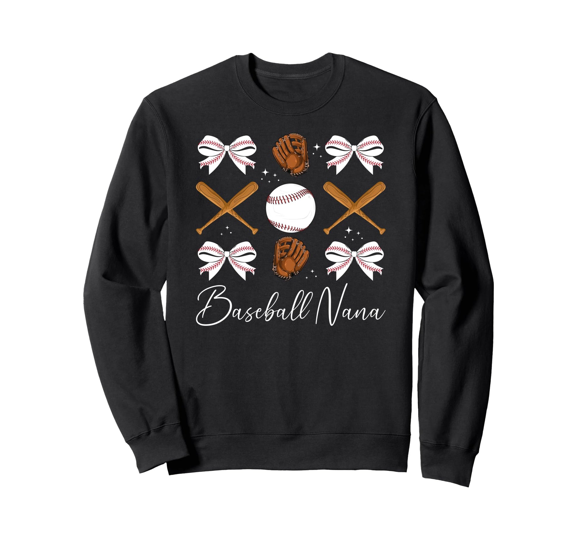 Baseball Nana Baseball Player Nana Sweatshirt - Aesthetic Graphic Unisex - T-Shirt, Sweatshirt, Hoodie