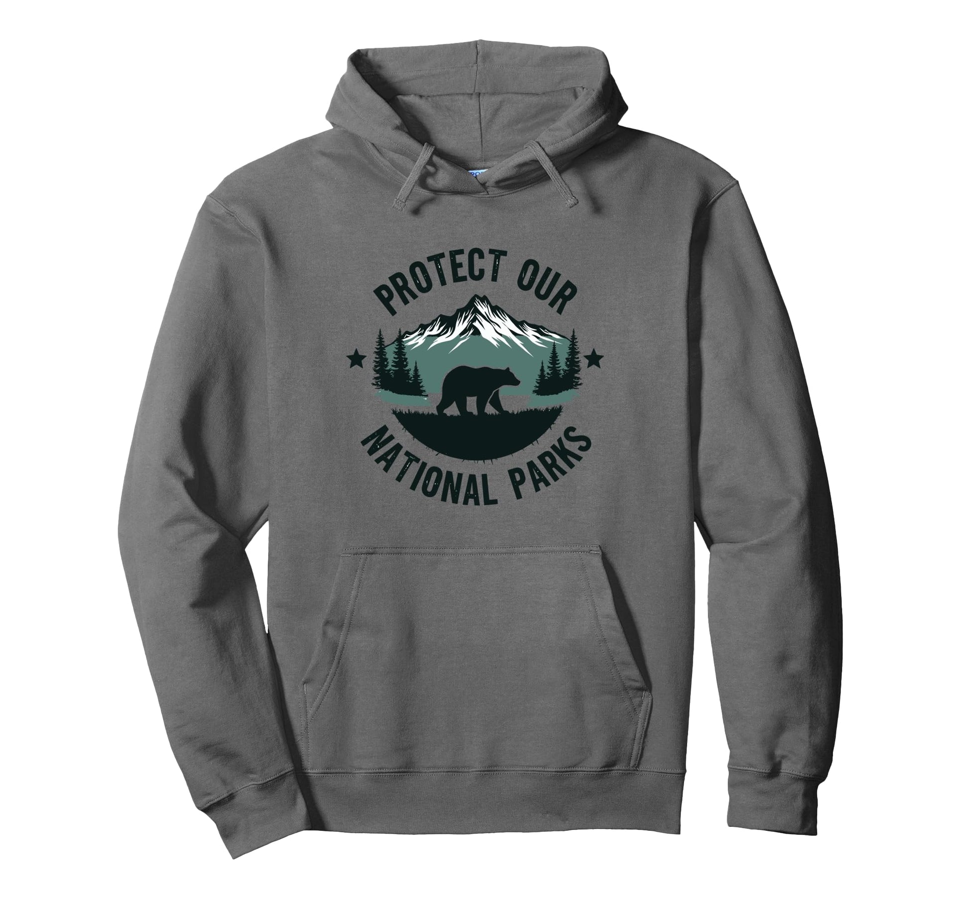 Protect Our National Parks Forest Nature Hoodie - Unique Graphic Unisex - T-Shirt, Sweatshirt, Hoodie