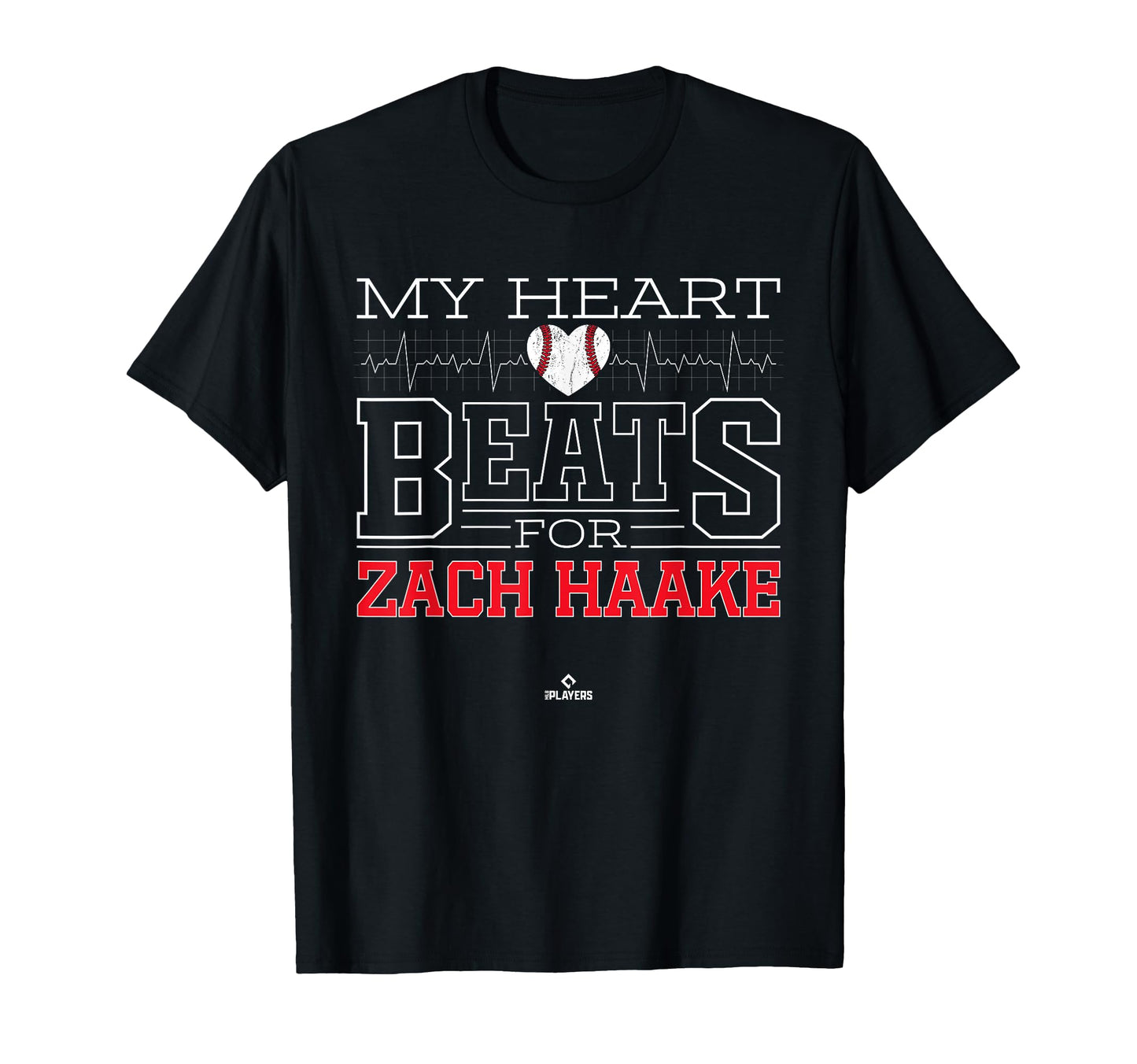 My Heart Beats Zach Haake Prospect T-Shirt - Novelty Apparel Unisex - T-Shirt, Sweatshirt, Hoodie