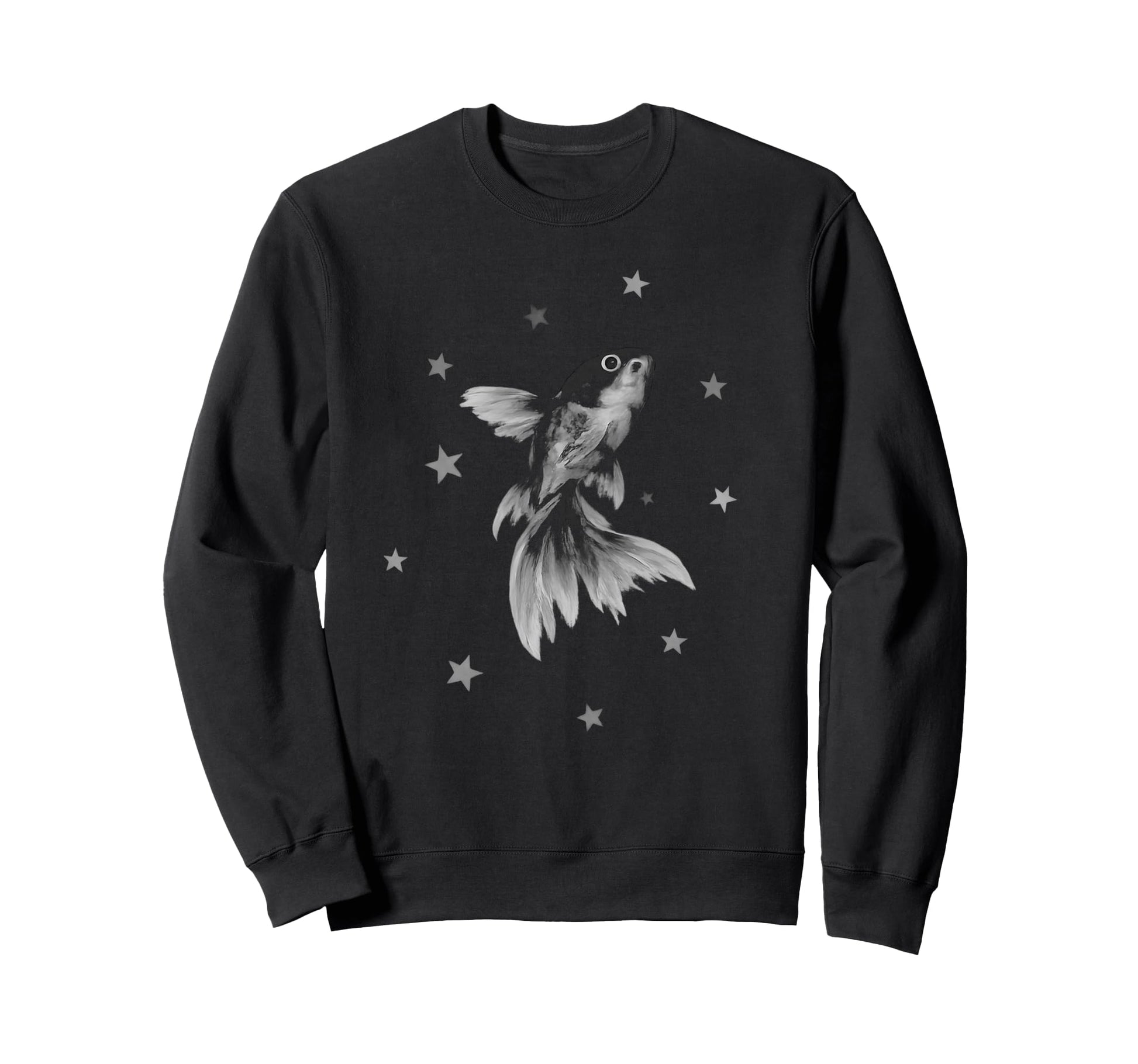 Beachy Grunge Y2K Alt Fish Goldfish Sweatshirt - Novelty Apparel Men Women - T-Shirt, Sweatshirt, Hoodie