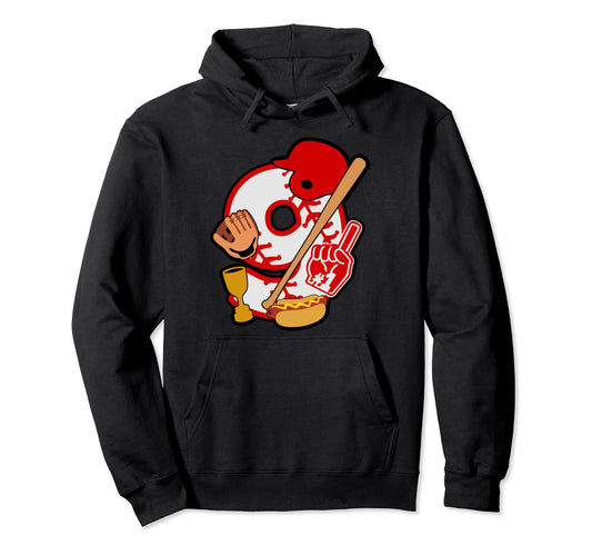 Baseball 9Th Birthday Party Number 9 9 Hoodie - Novelty Apparel Unisex - T-Shirt, Sweatshirt, Hoodie