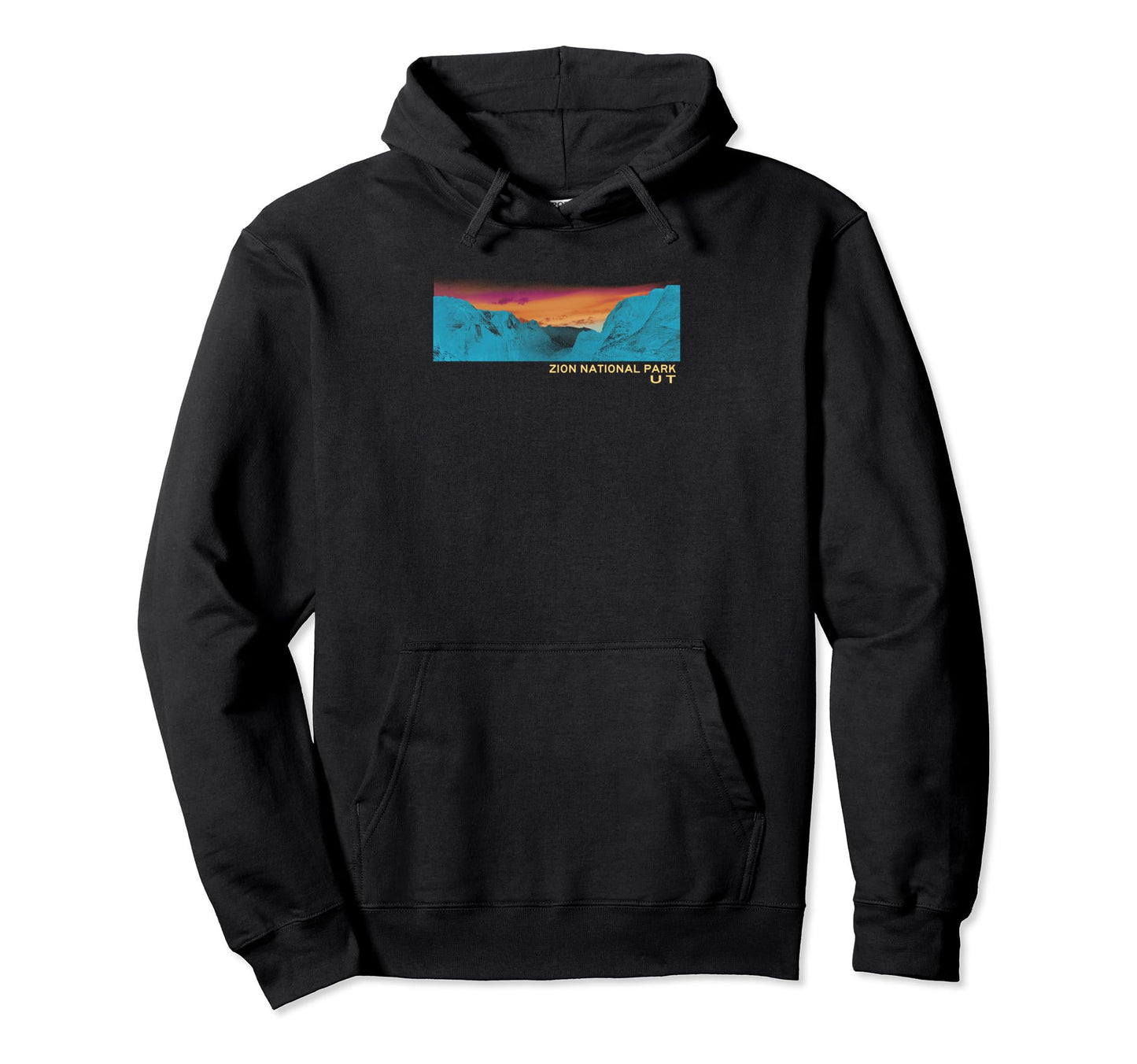 Zion National Park Hoodie - Aesthetic Graphic Men Women - T-Shirt, Sweatshirt, Hoodie