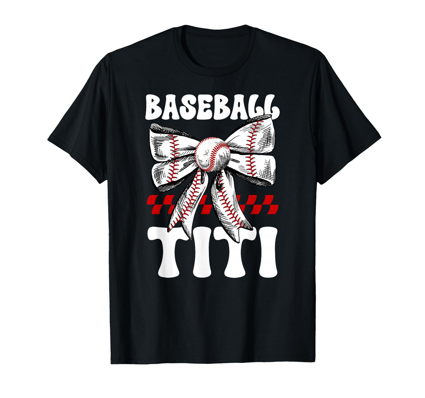 Baseball Titi Coquette Titi Baseball T-Shirt - Minimalist Print for Adults - T-Shirt, Sweatshirt, Hoodie
