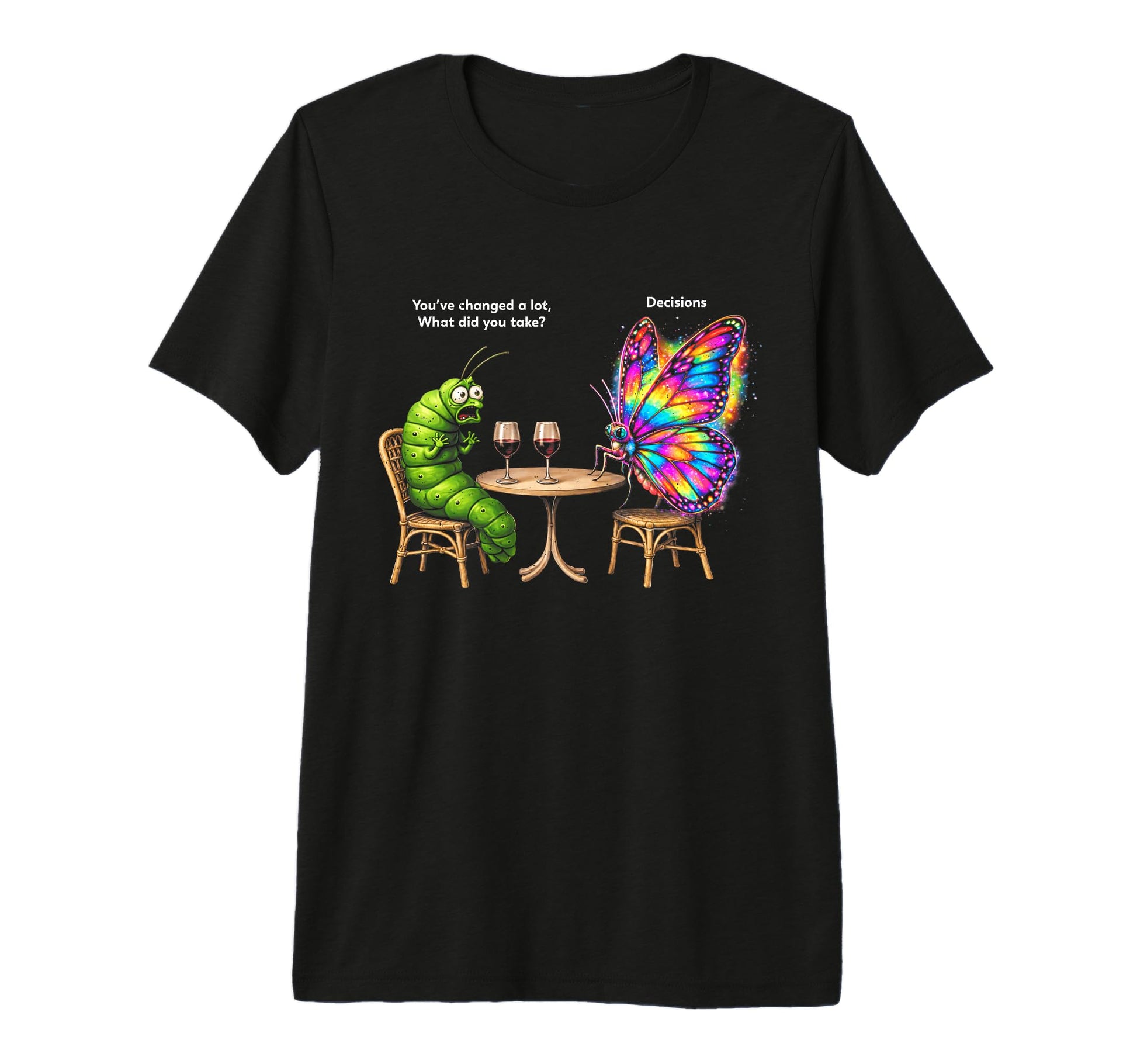 Psychedelic Youve Changed Lot What T-Shirt - Aesthetic Graphic Men Women - T-Shirt, Sweatshirt, Hoodie