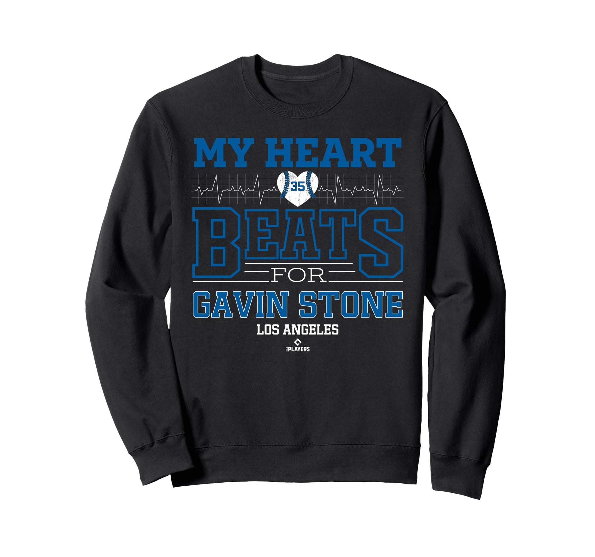My Heart Beats Gavin Stone Los Sweatshirt - Novelty Apparel for Adults - T-Shirt, Sweatshirt, Hoodie