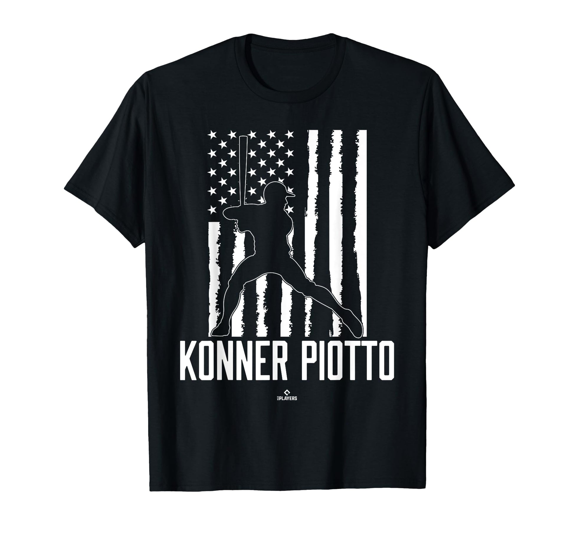 Distressed Flag Swing Konner T-Shirt - Casual Everyday Wear for Adults - T-Shirt, Sweatshirt, Hoodie