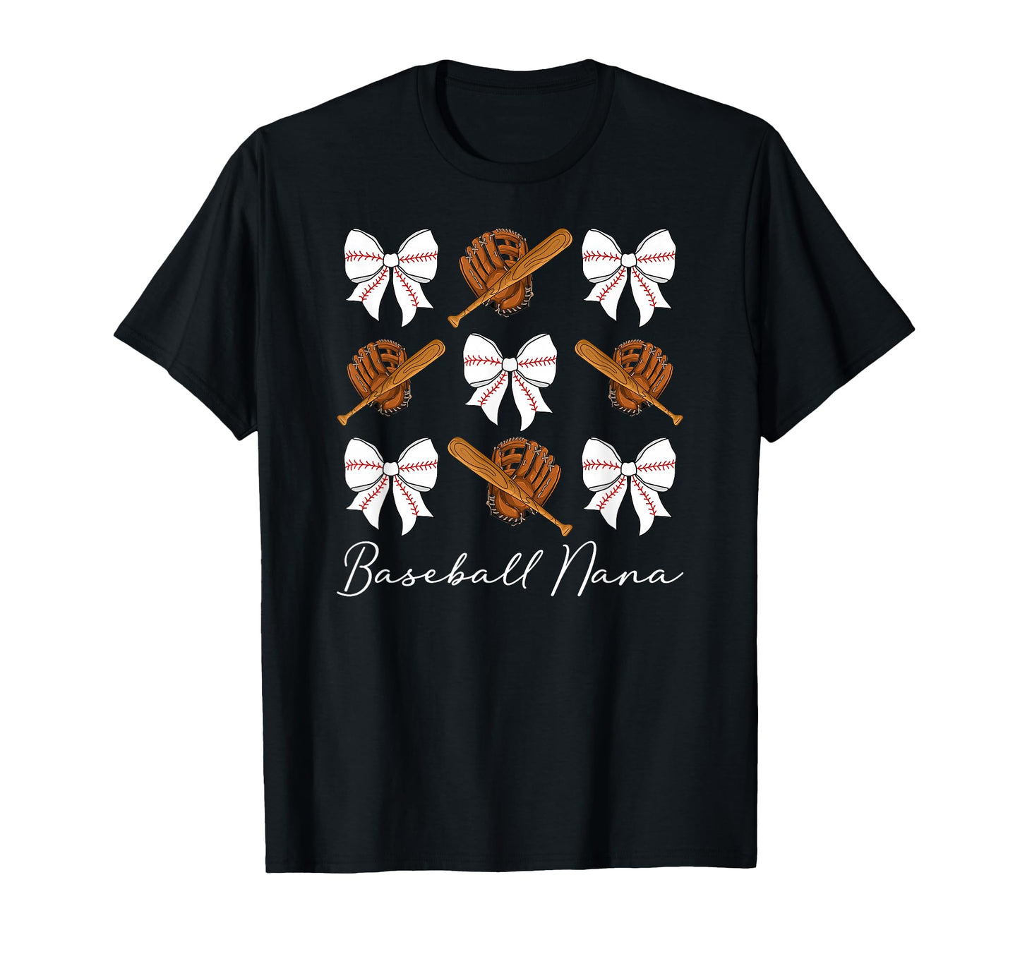Baseball Nana Baseball Player Nana Coquette T-Shirt - Trendy Graphic Unisex - T-Shirt, Sweatshirt, Hoodie