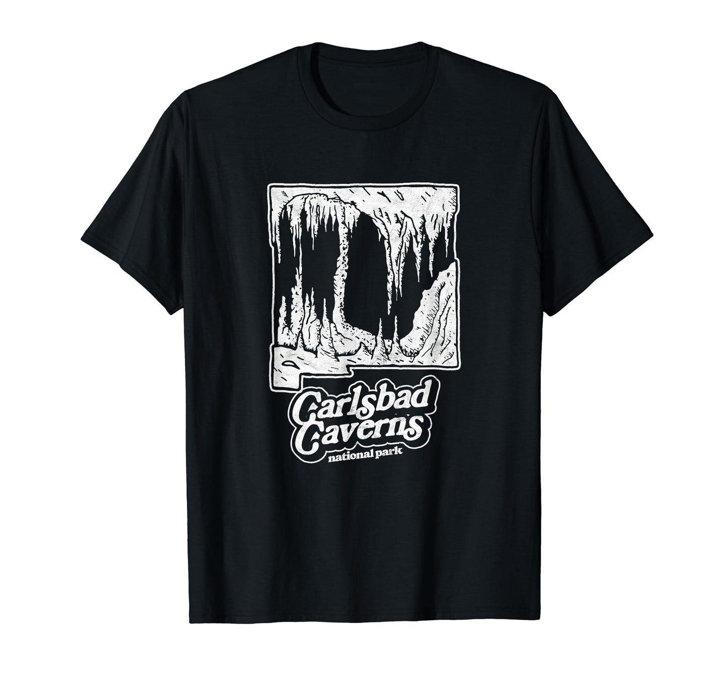 Carlsbad Caverns National Park New T-Shirt - Custom Art Print for Adults - T-Shirt, Sweatshirt, Hoodie