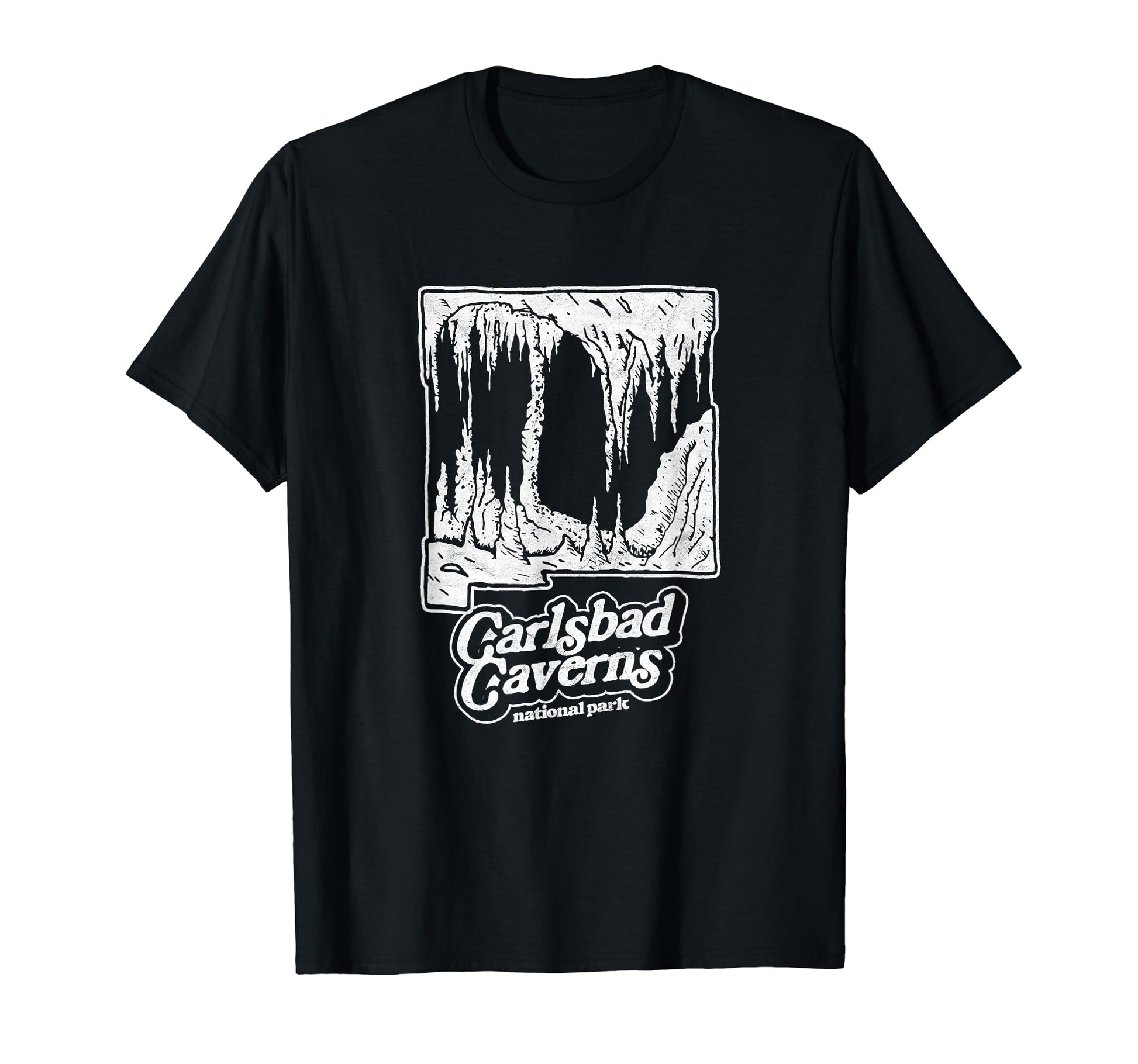 Carlsbad Caverns National Park New T-Shirt - Custom Art Print for Adults - T-Shirt, Sweatshirt, Hoodie