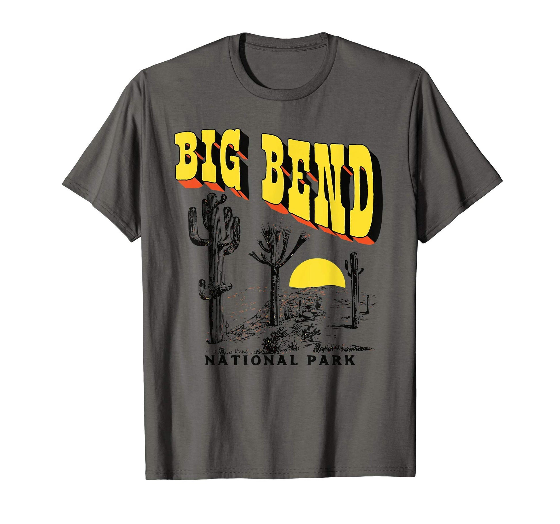 Big Bend National Park Saguaro Cactus T-Shirt - Streetwear Style Unisex - T-Shirt, Sweatshirt, Hoodie