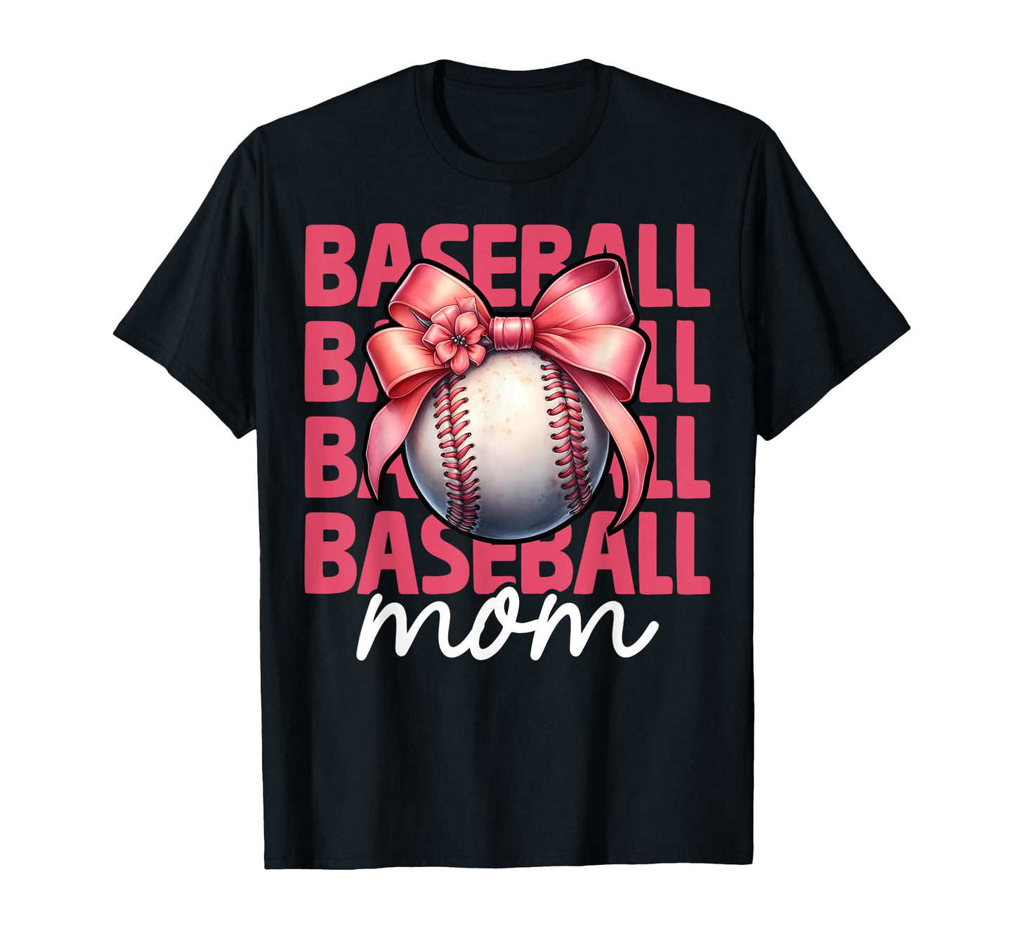 Baseball Mom Baseball Mama Mothers T-Shirt - Casual Everyday Wear Unisex - T-Shirt, Sweatshirt, Hoodie