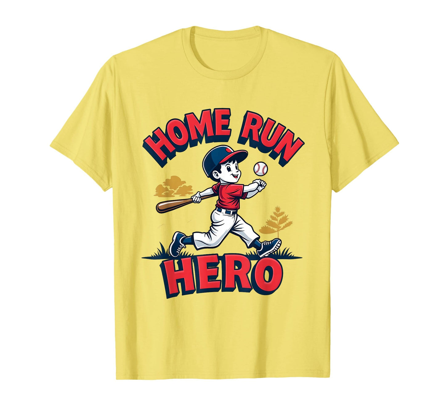 Home Run Hero Baseball T-Shirt - Streetwear Style Unisex - T-Shirt, Sweatshirt, Hoodie