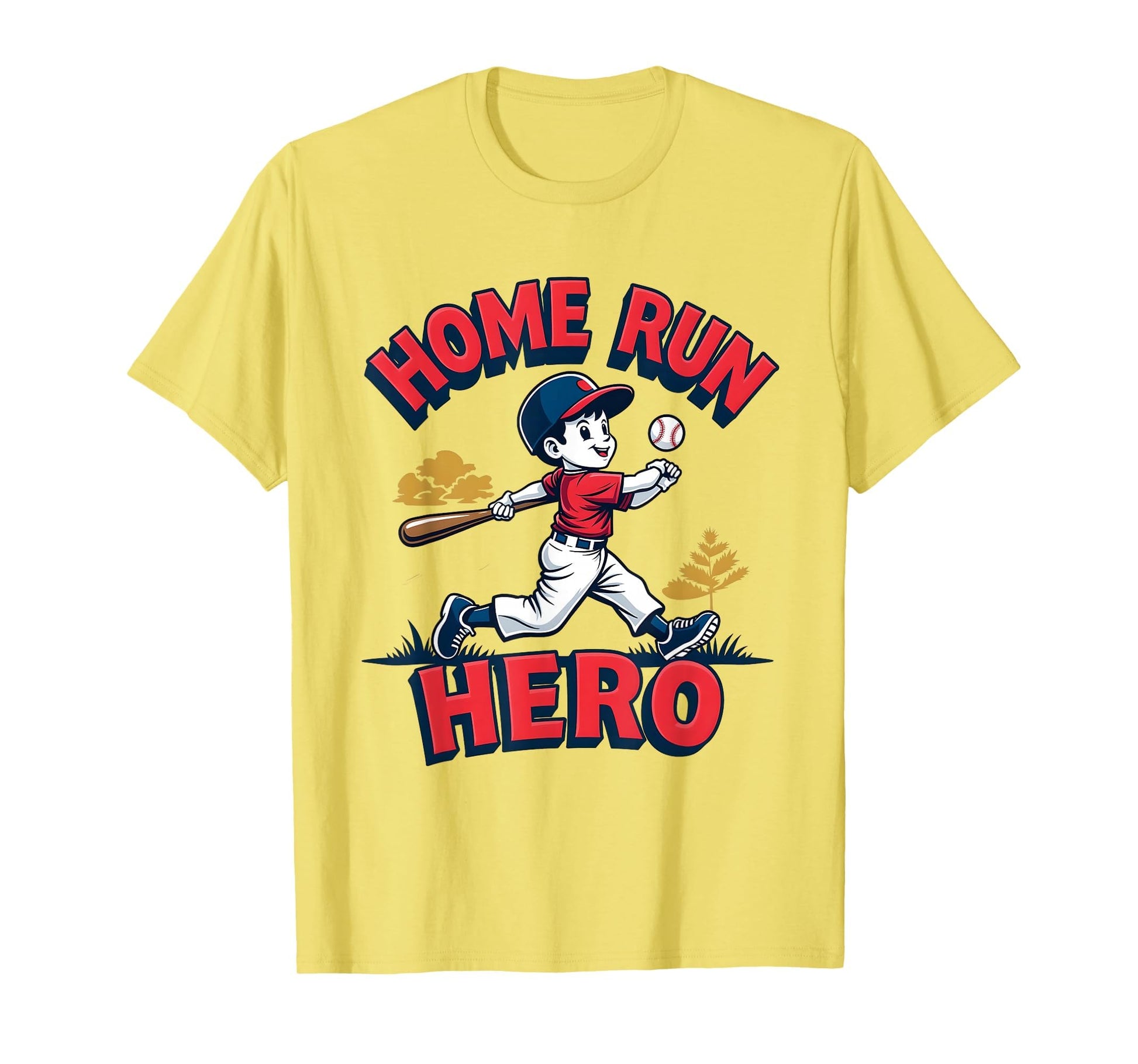 Home Run Hero Baseball T-Shirt - Streetwear Style Unisex - T-Shirt, Sweatshirt, Hoodie