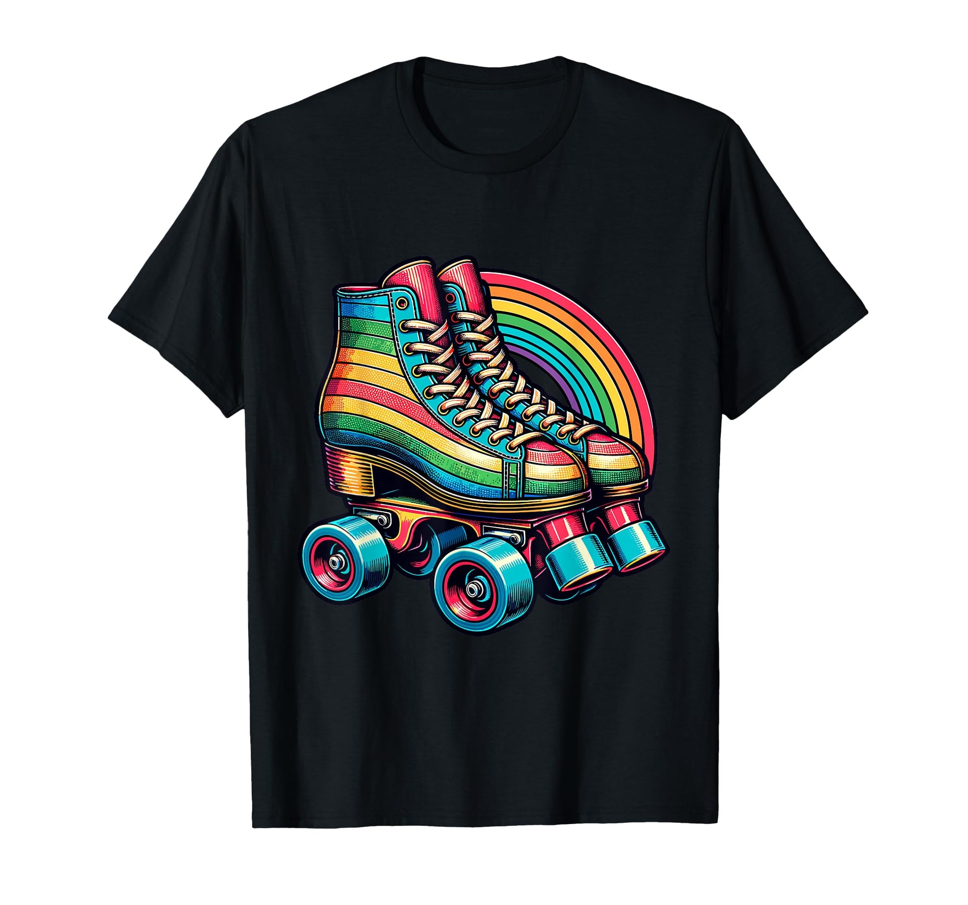 Roller Skates Roller Skating Georgi Sweatshirt - Custom Art Print Men Women - T-Shirt, Sweatshirt, Hoodie