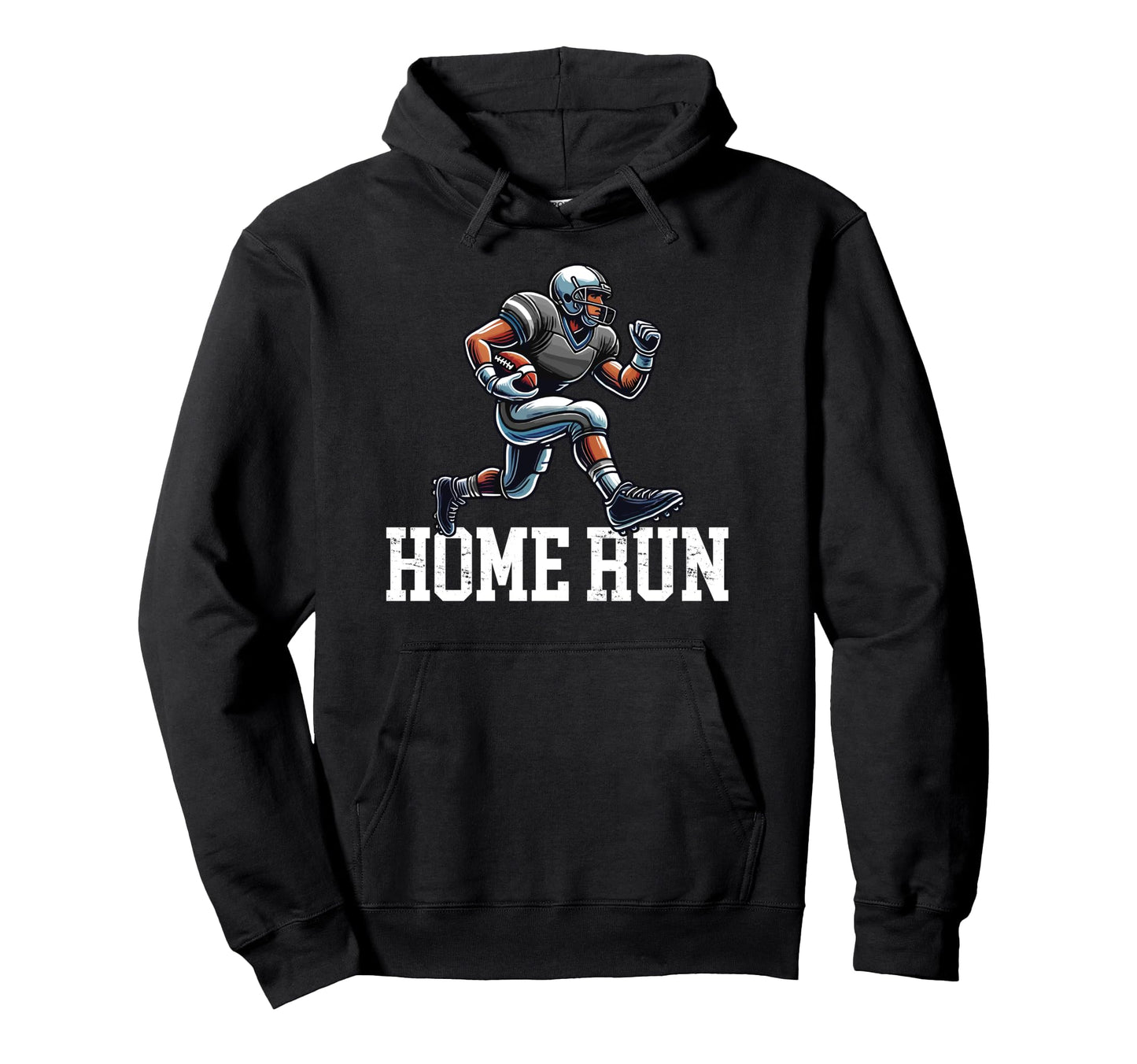 Home Run Funny Baseball Football Mash Up Hoodie - Trendy Graphic Unisex - T-Shirt, Sweatshirt, Hoodie