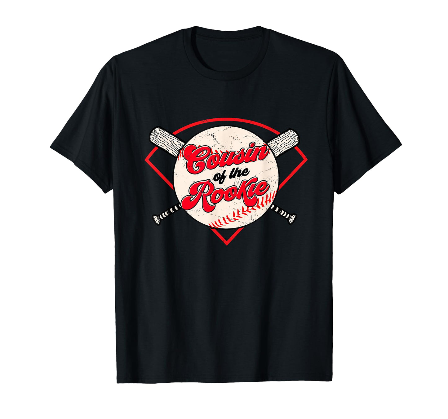 Baseball Cousin Rookie Theme Matching T-Shirt - Novelty Apparel Men Women - T-Shirt, Sweatshirt, Hoodie