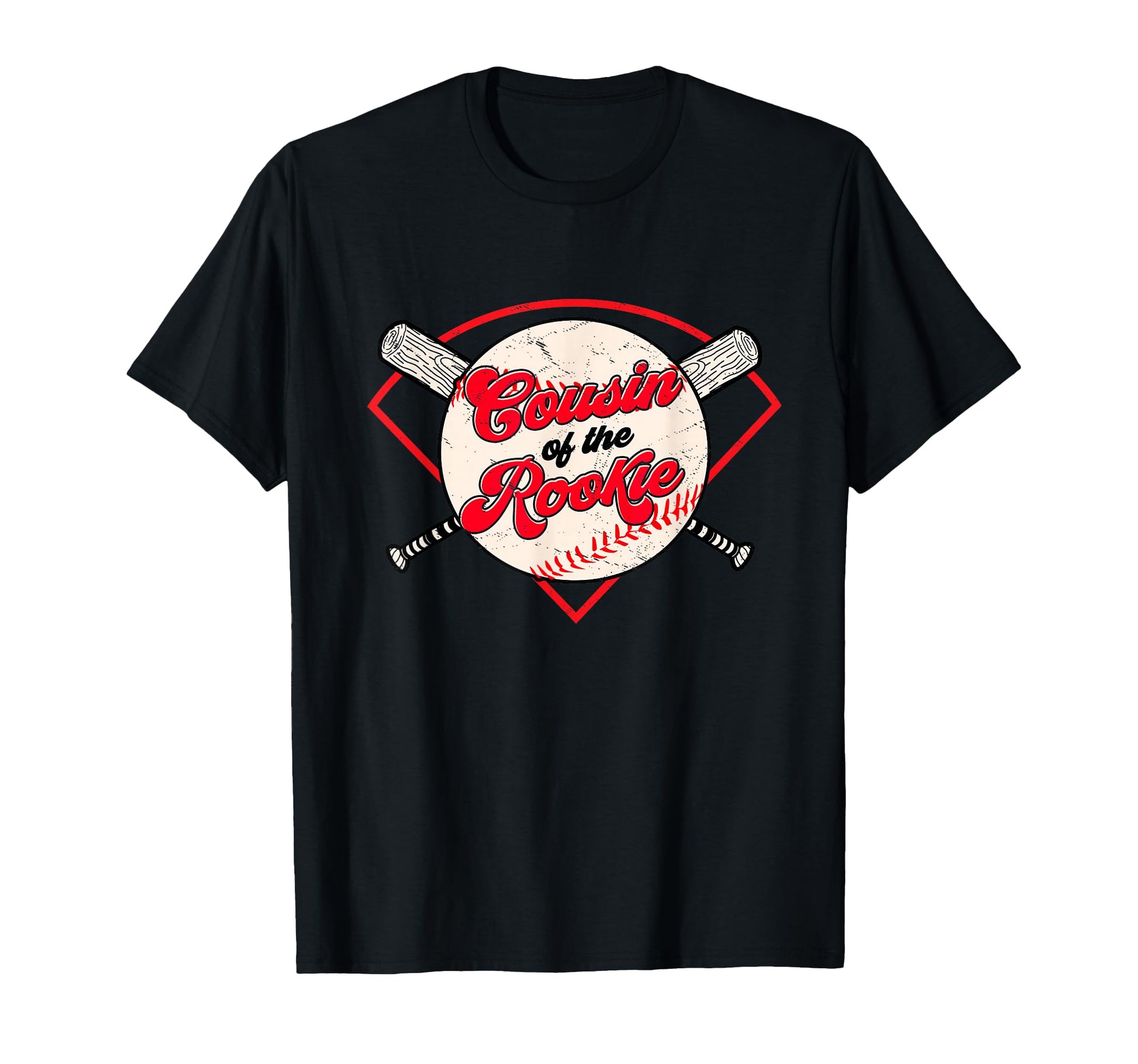 Baseball Cousin Rookie Theme Matching T-Shirt - Novelty Apparel Men Women - T-Shirt, Sweatshirt, Hoodie