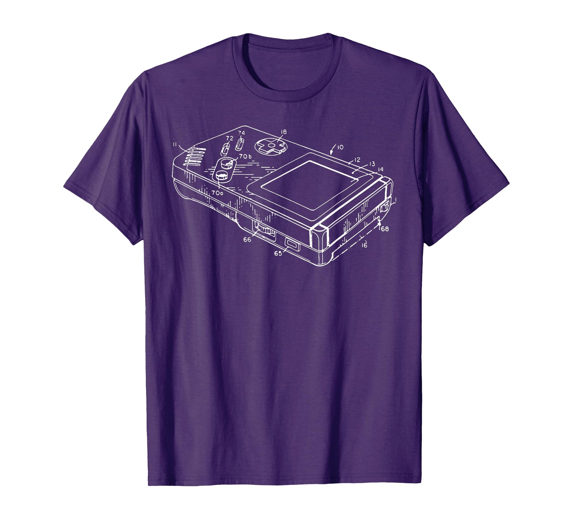 Gaming Diagram Portable Video T-Shirt - Casual Everyday Wear Men Women - T-Shirt, Sweatshirt, Hoodie