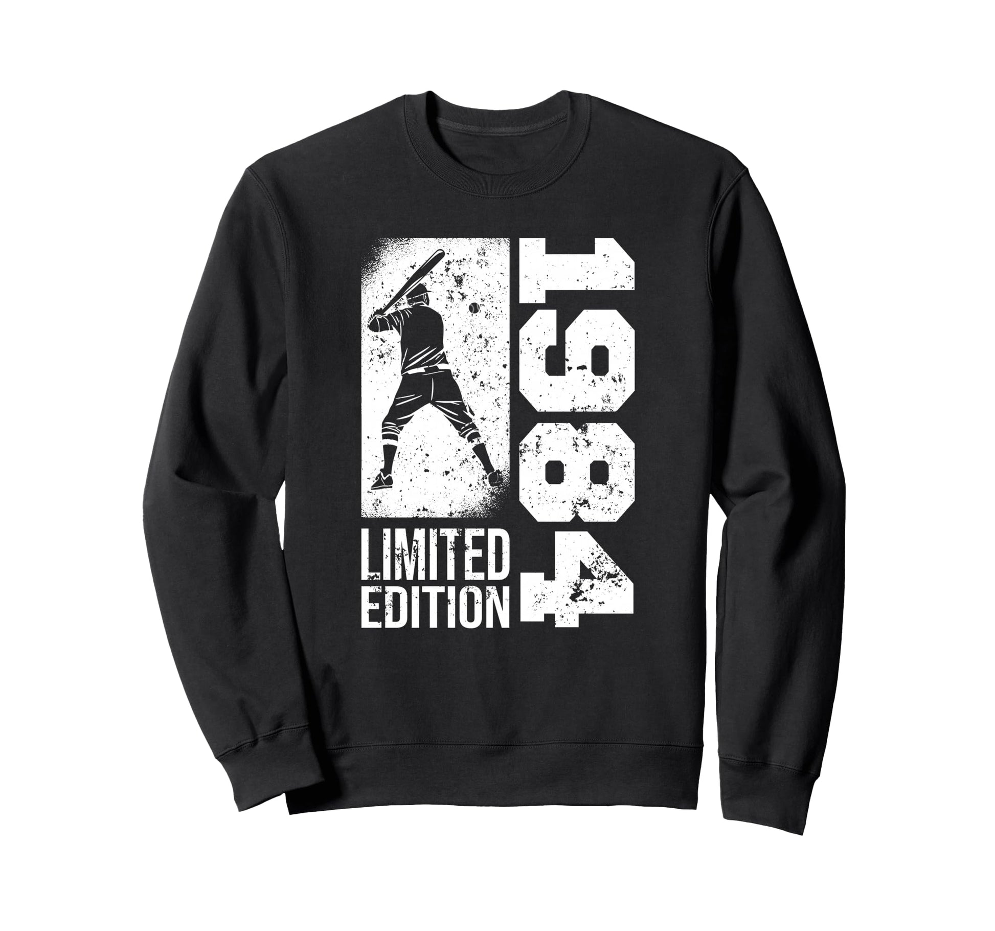 Baseball Player Born 1984 Sweatshirt - Minimalist Print for Adults - T-Shirt, Sweatshirt, Hoodie