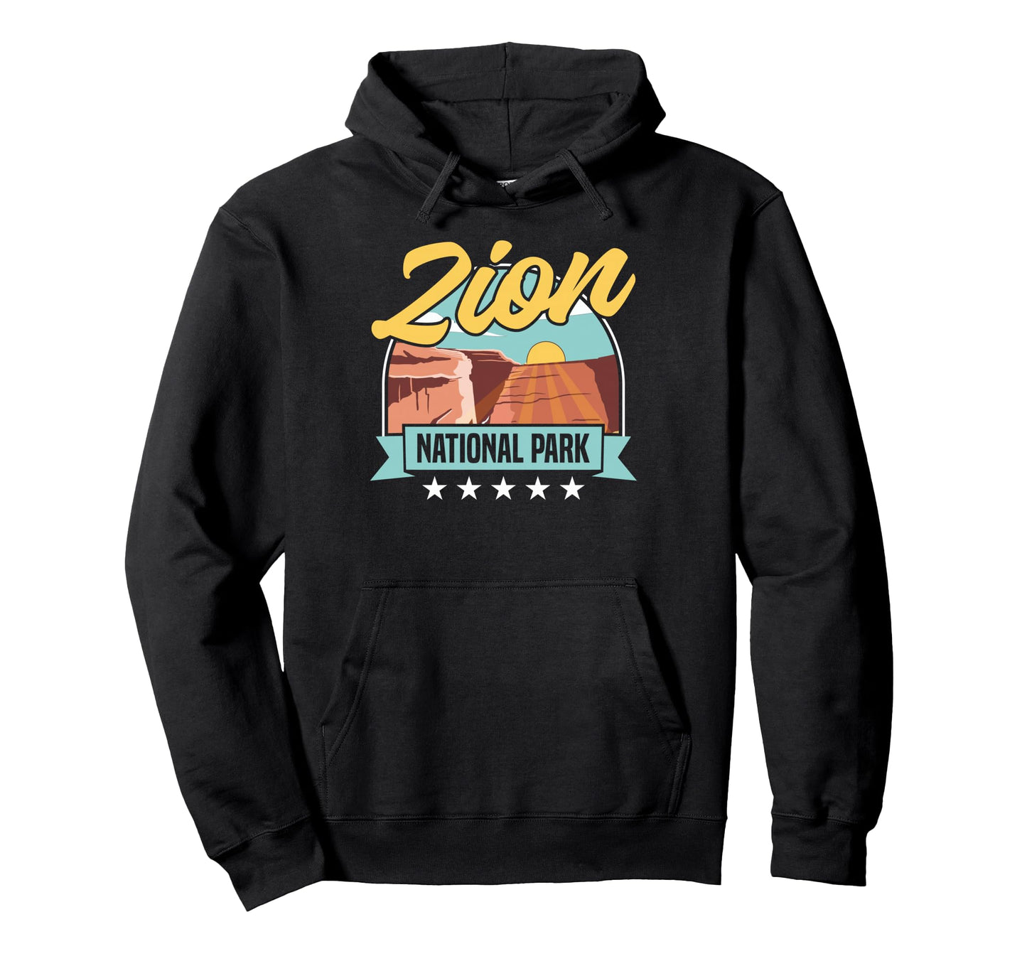 Zion National Park Utah Hiking Zion Hoodie - Fun Novelty Design Men Women - T-Shirt, Sweatshirt, Hoodie