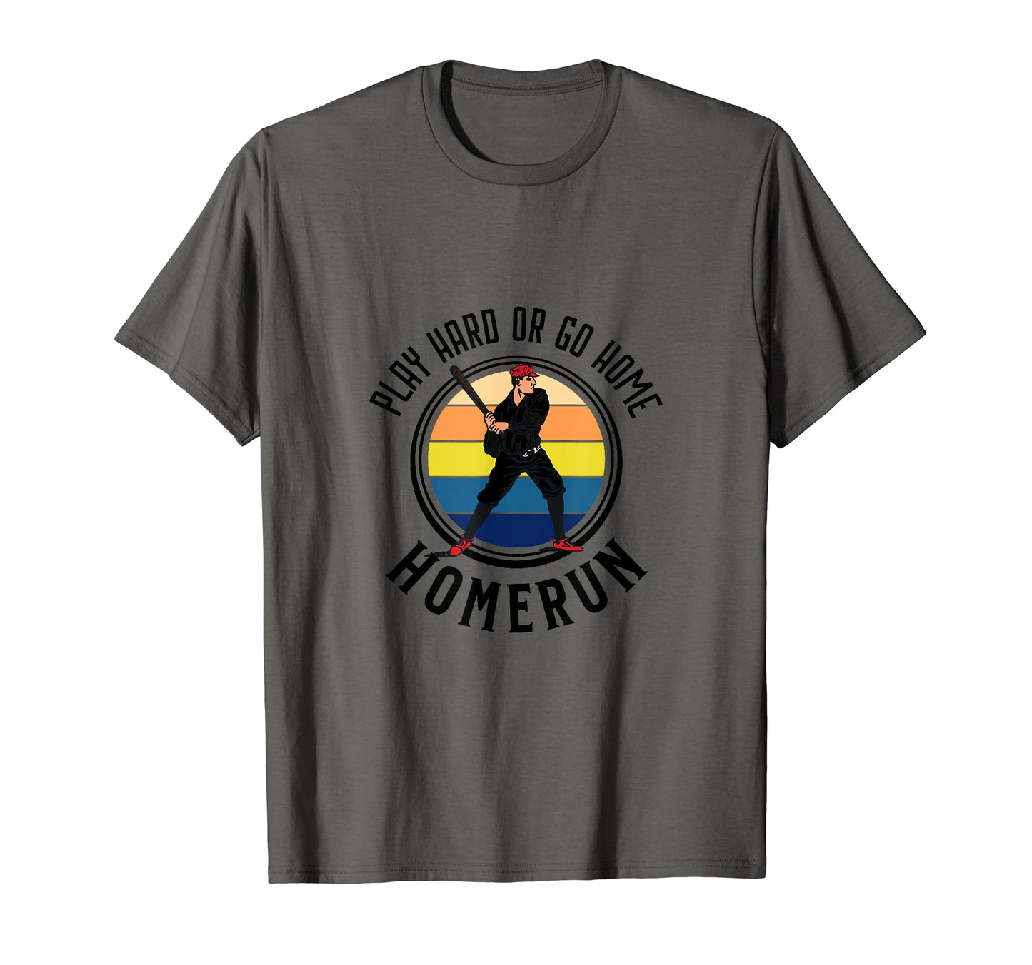 Homerun Football Go Sports Funny Team T-Shirt - Graphic Print Unisex - T-Shirt, Sweatshirt, Hoodie