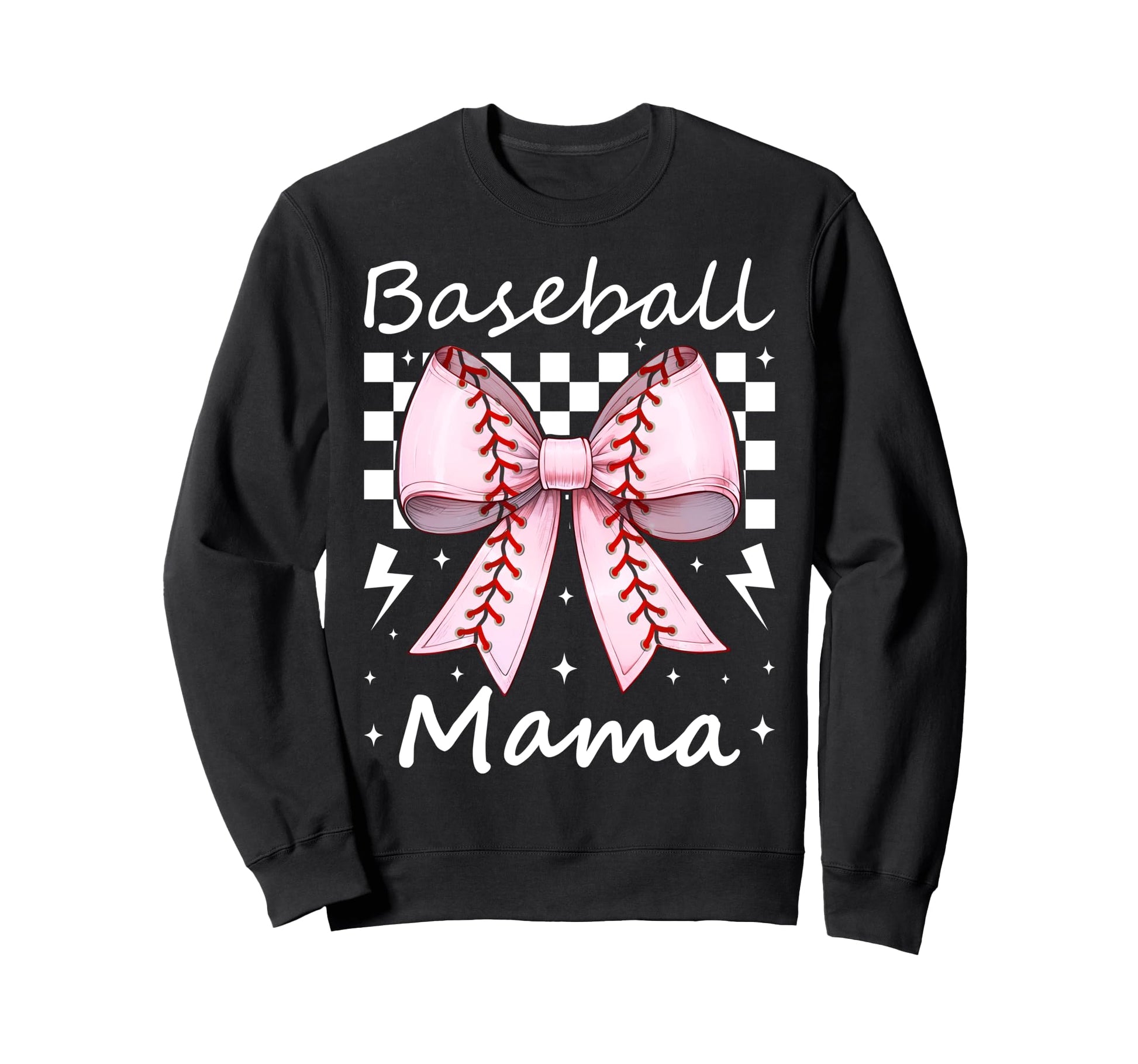 Baseball Mama Baseball Mom Sweatshirt - Fun Novelty Design for Adults - T-Shirt, Sweatshirt, Hoodie