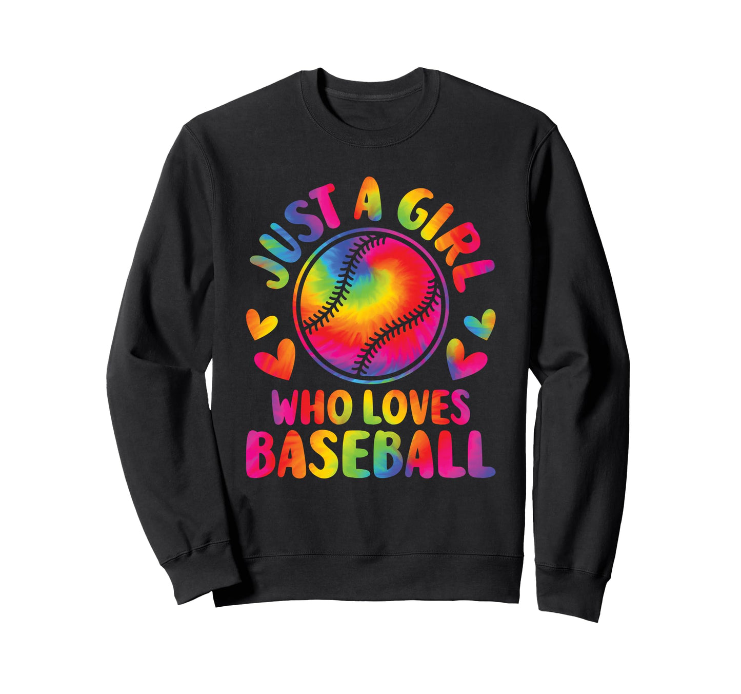 Just Who Loves Baseball Baseball Sweatshirt - Trendy Graphic Men Women - T-Shirt, Sweatshirt, Hoodie