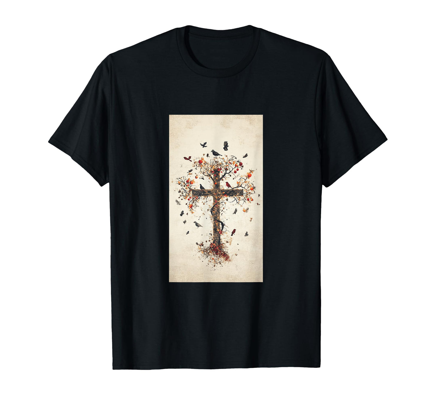 Gothic Cross Grunge Aesthetic Y2K Goth T-Shirt - Streetwear Style Unisex - T-Shirt, Sweatshirt, Hoodie