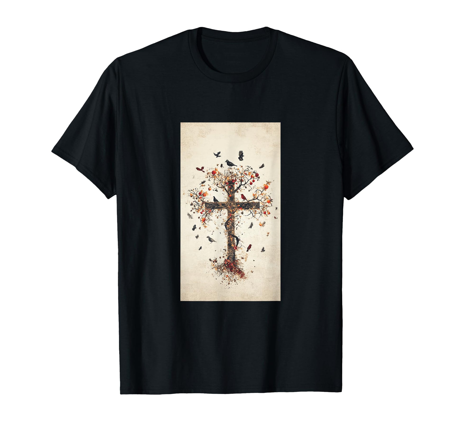 Gothic Cross Grunge Aesthetic Y2K Goth T-Shirt - Streetwear Style Unisex - T-Shirt, Sweatshirt, Hoodie