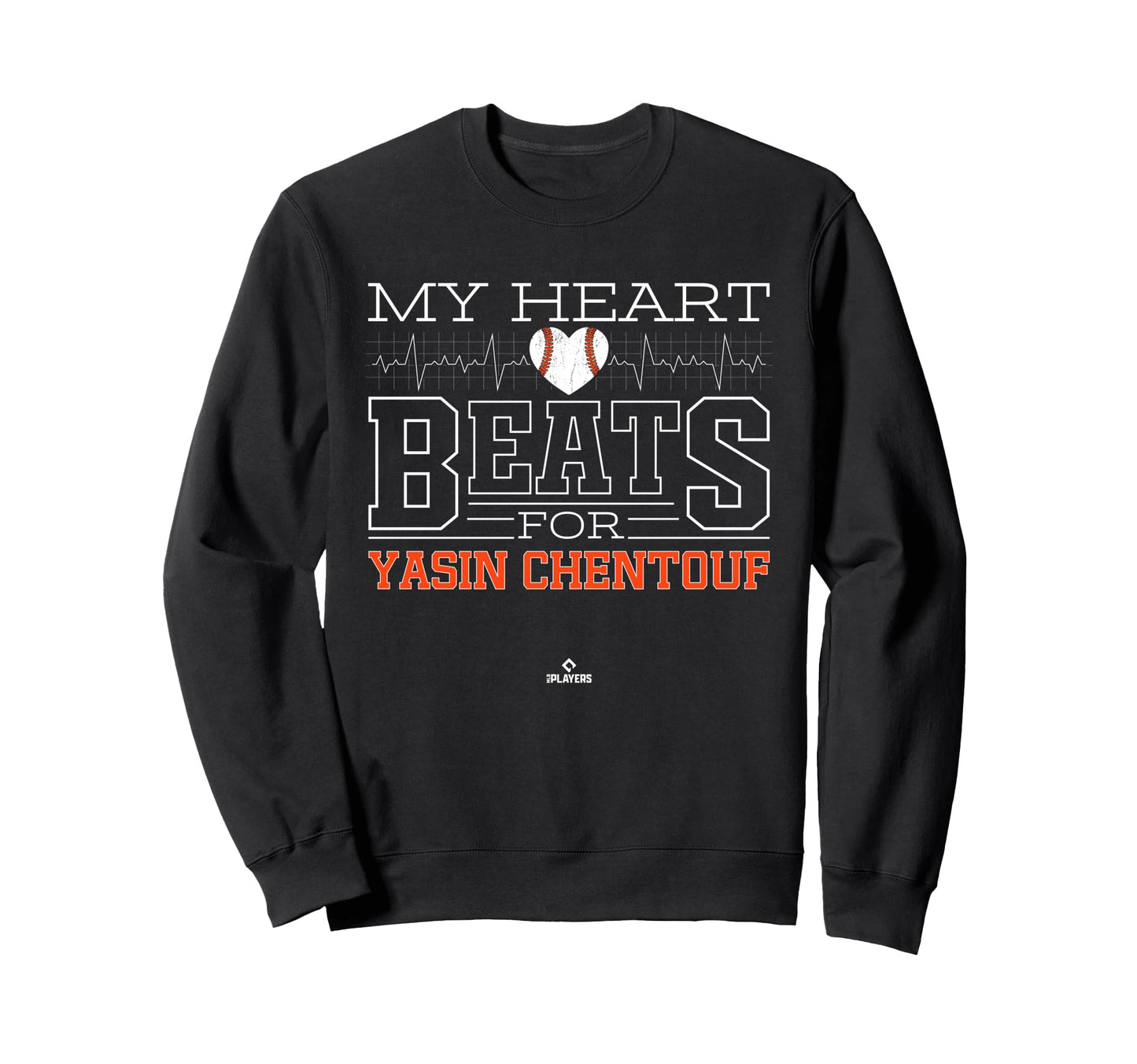 My Heart Beats Yasin Chentouf Sweatshirt - Novelty Apparel for Adults - T-Shirt, Sweatshirt, Hoodie