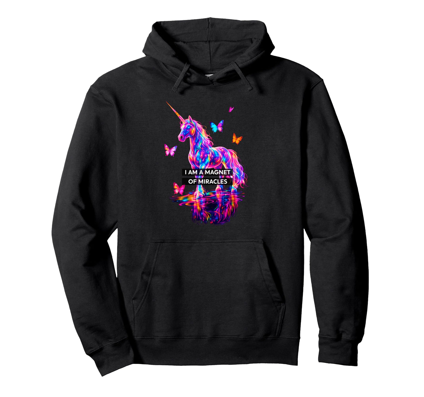 Psychedelic I Am Magnet Miracles Trippy Hoodie - Streetwear Style Unisex - T-Shirt, Sweatshirt, Hoodie
