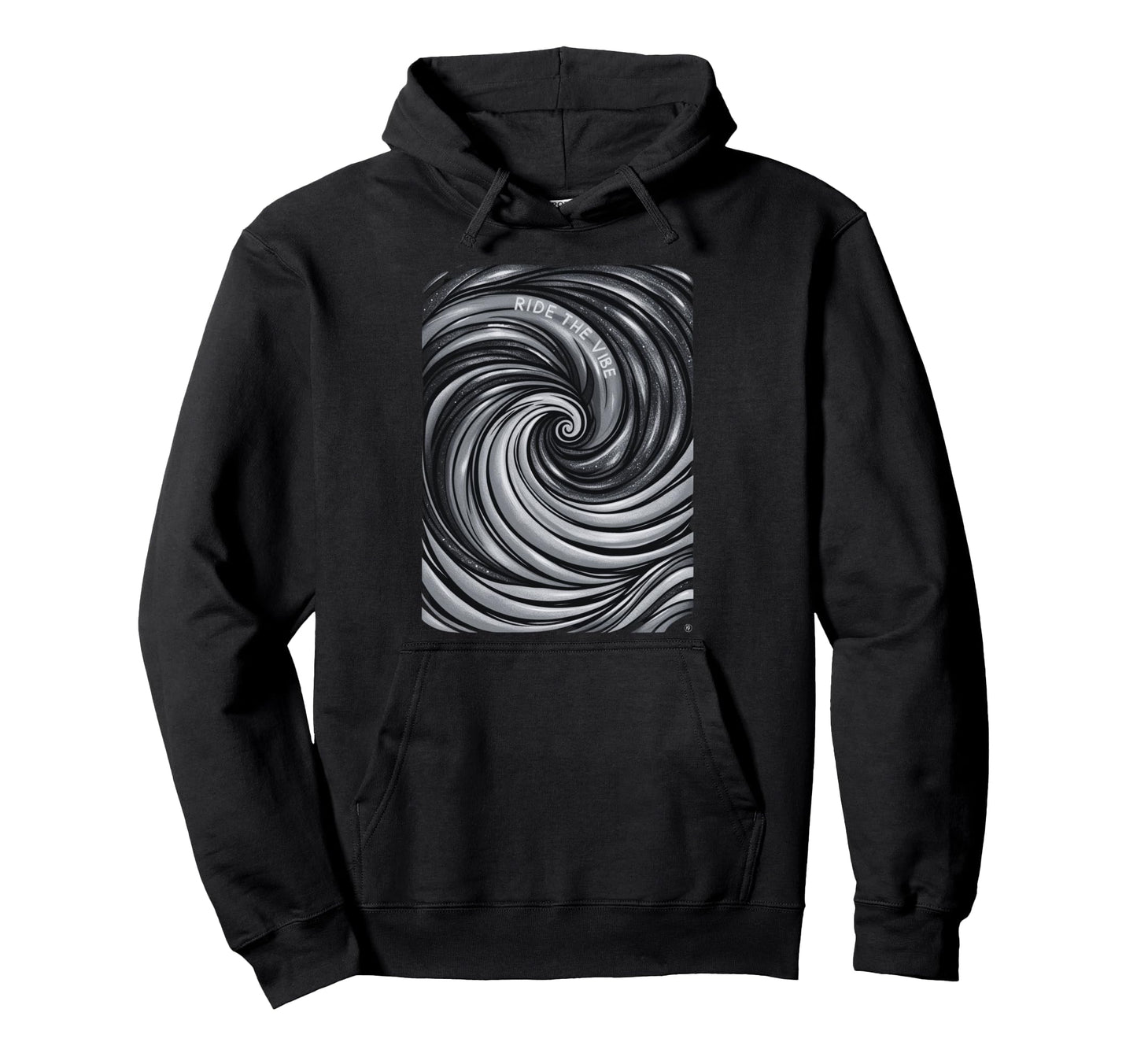 Psychedelic Vaporwave Aesthetic Hoodie - Casual Everyday Wear for Adults - T-Shirt, Sweatshirt, Hoodie