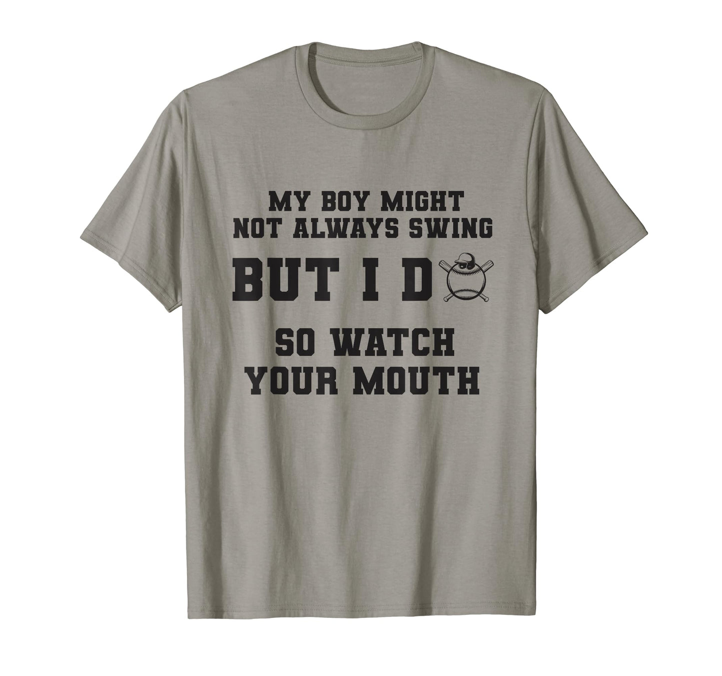 My Might Not Always Swing But I Do T-Shirt - Minimalist Print for Adults - T-Shirt, Sweatshirt, Hoodie