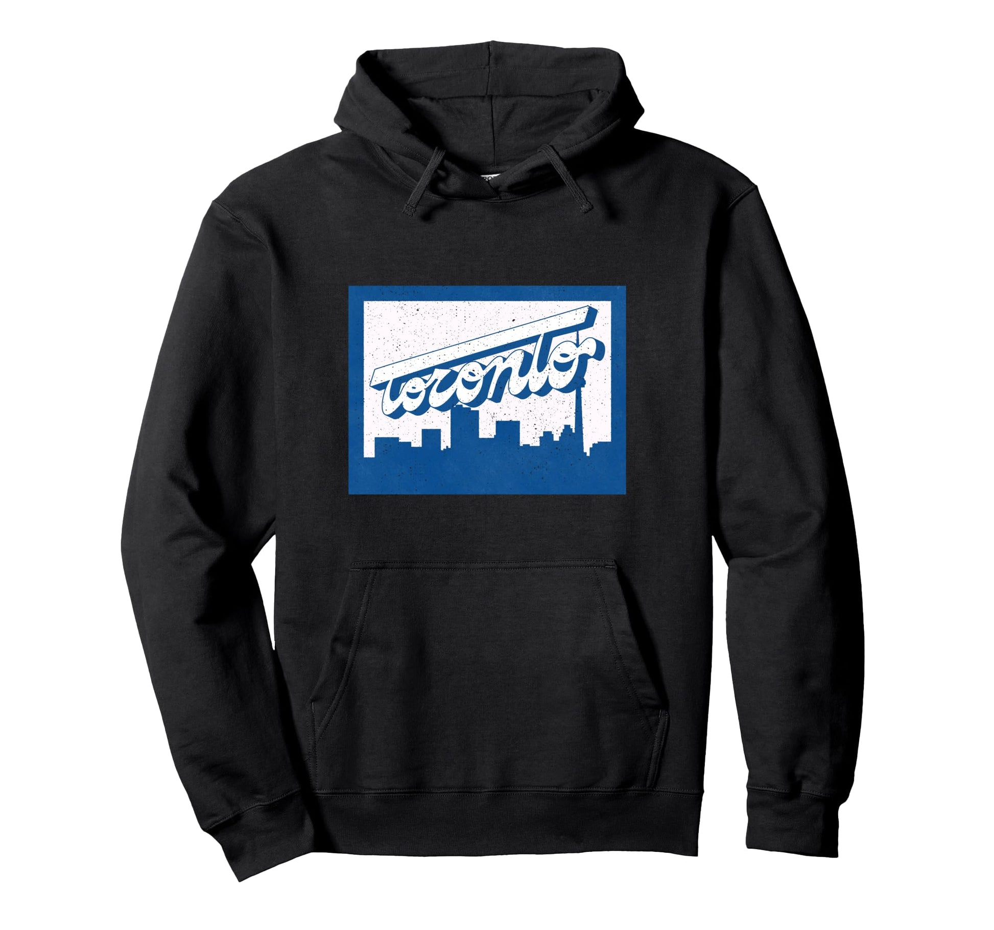 Toronto Skyline Urban Typography Canada Hoodie - Streetwear Style Unisex - T-Shirt, Sweatshirt, Hoodie