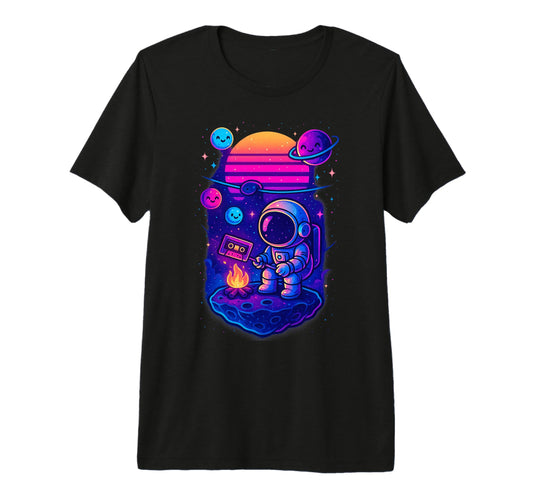 80S Synthwave Tri Blend T-Shirt - Casual Everyday Wear for Adults - T-Shirt, Sweatshirt, Hoodie