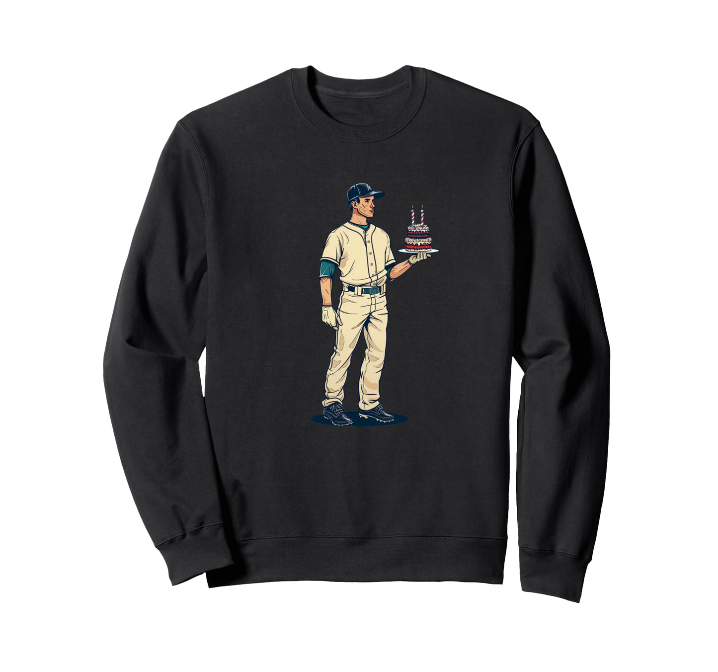 Birthday Baseball Celebration Sweatshirt - Streetwear Style Men Women - T-Shirt, Sweatshirt, Hoodie