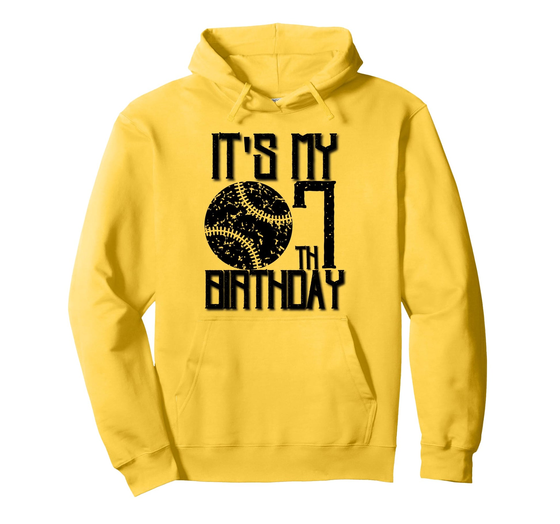 Its My 7Th Birthday Baseball Player Hoodie - Streetwear Style Men Women - T-Shirt, Sweatshirt, Hoodie