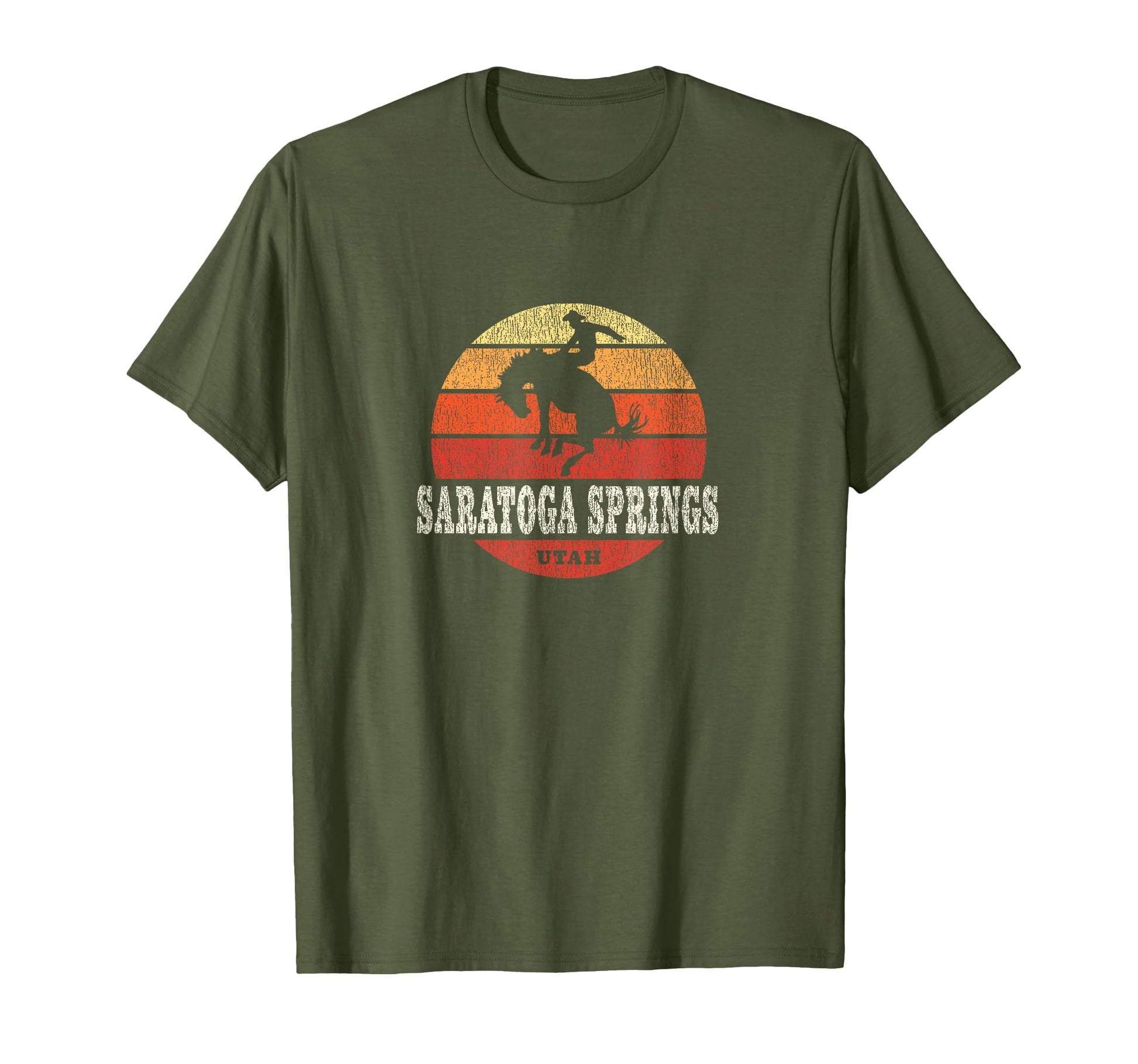 Saratoga Springs Ut Country Western T-Shirt - Streetwear Style Unisex - T-Shirt, Sweatshirt, Hoodie