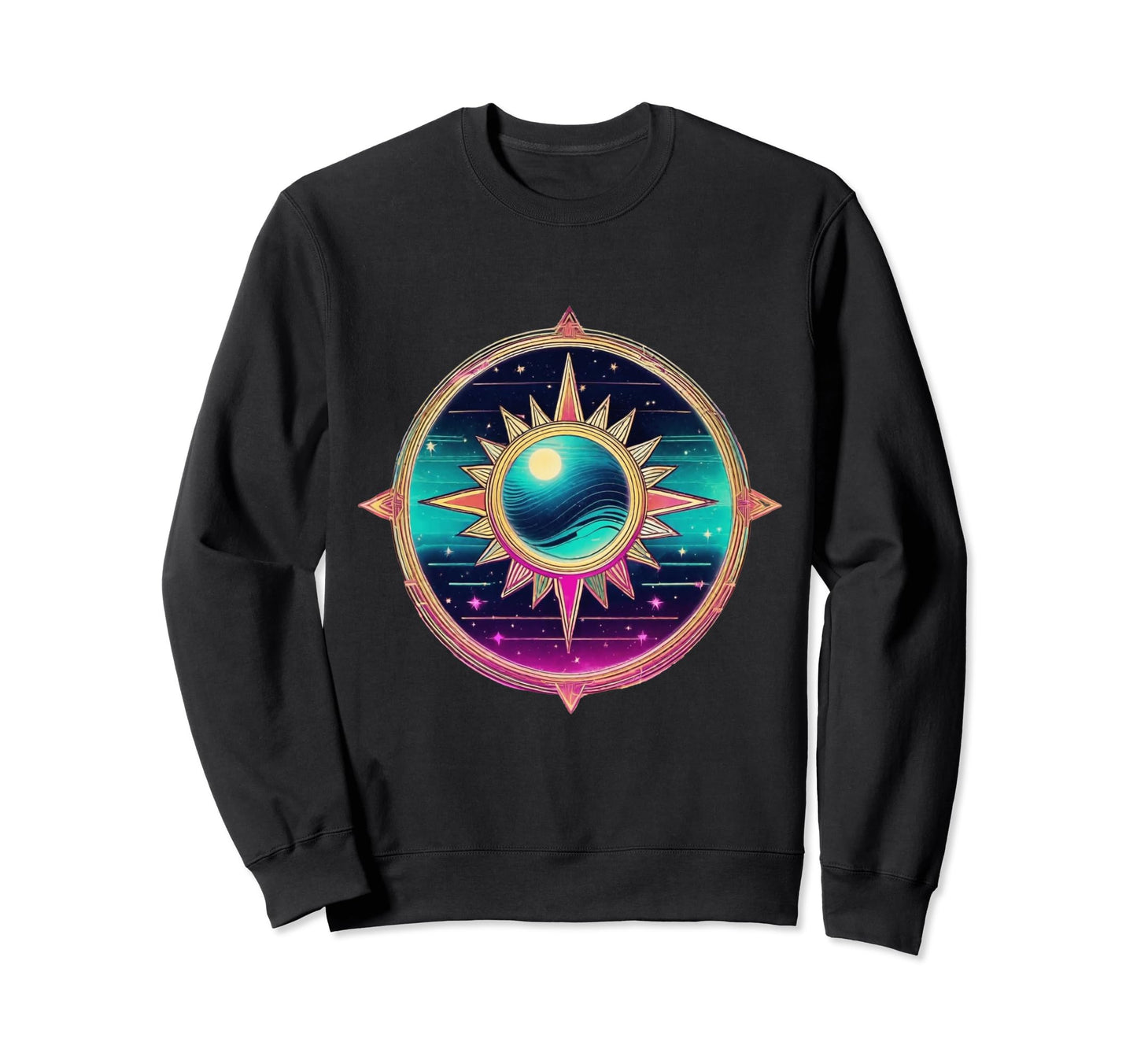 Synthwave Vaporwave Decor Anime 80S Sweatshirt - Streetwear Style Men Women - T-Shirt, Sweatshirt, Hoodie